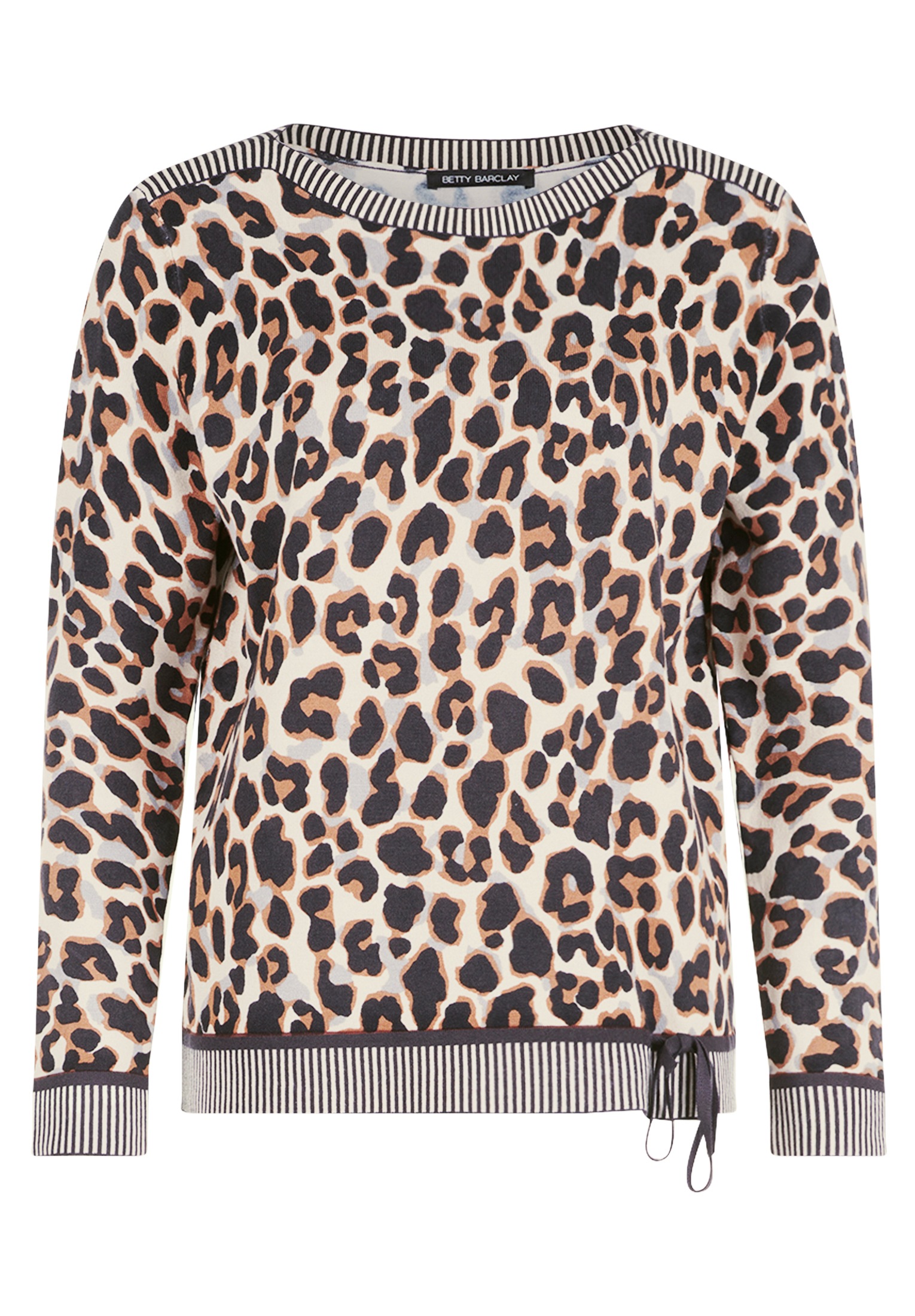 Betty Barclay Strickpullover »Betty Barclay Strickpullover mit Tunnelzug«, (1 tlg.), Rippbündchen