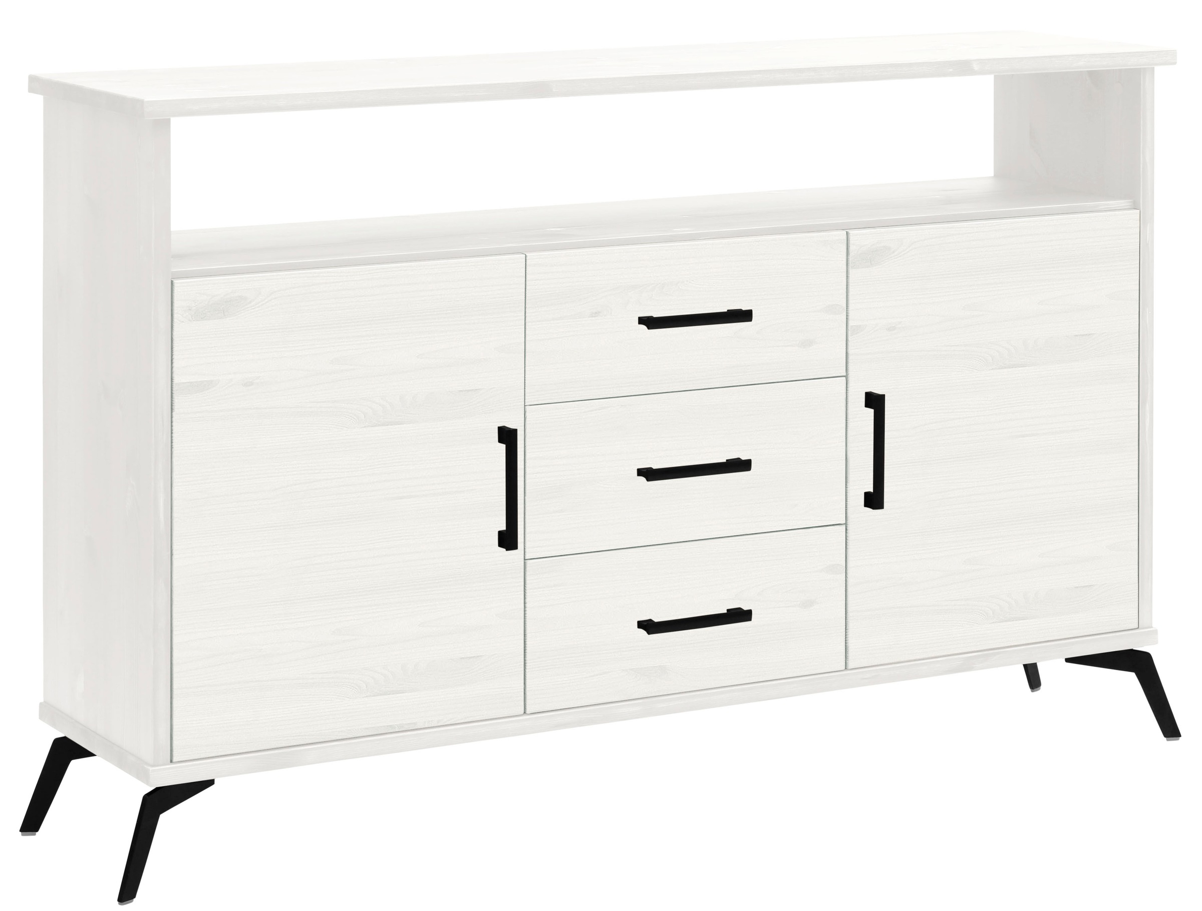 Home affaire Sideboard »Lisa«, mit Metallgriffen, Breite 148 cm kaufen