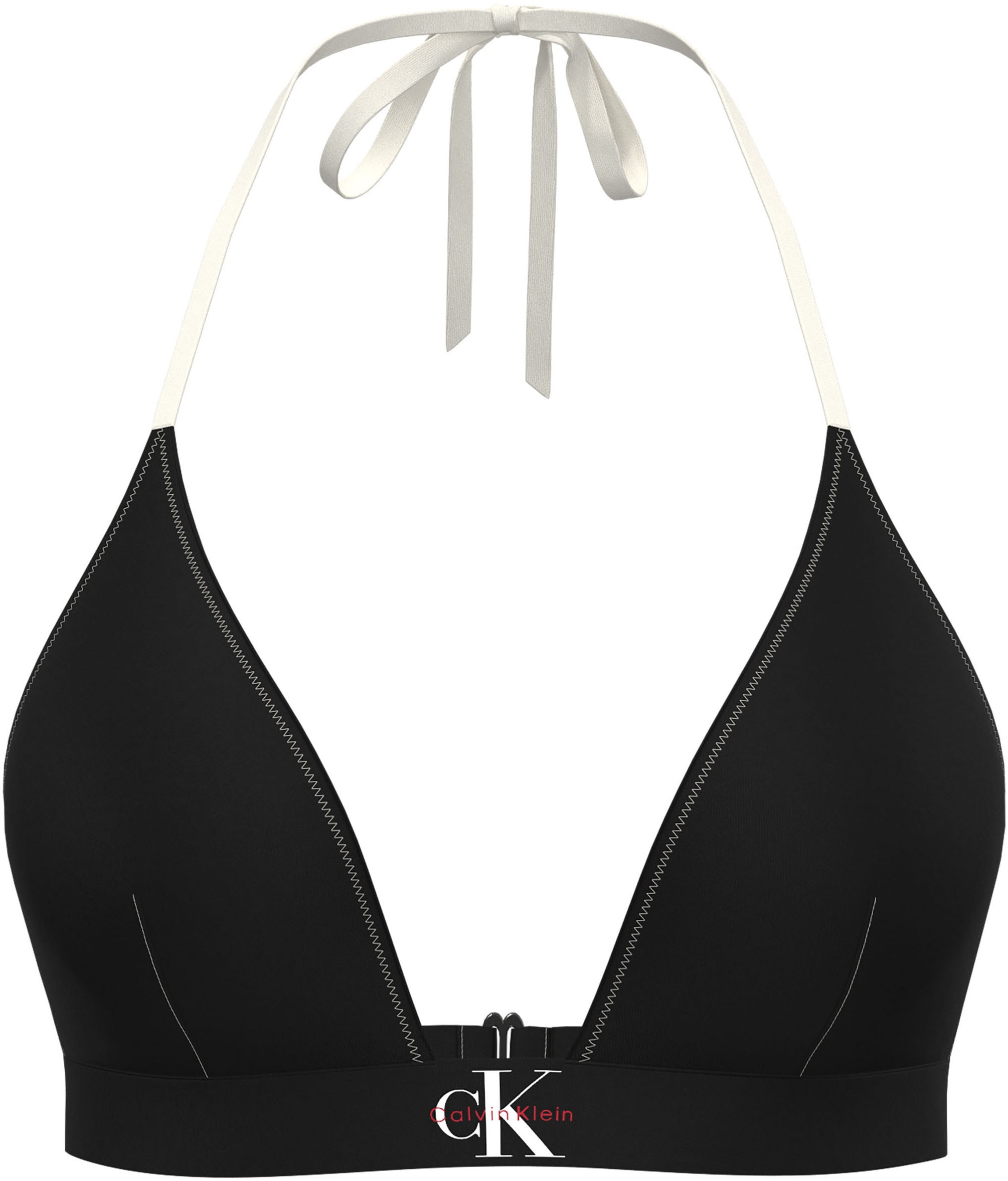 Calvin Klein Swimwear Triangel-Bikini-Top Körpernahe Passform mit Band zum günstig online kaufen