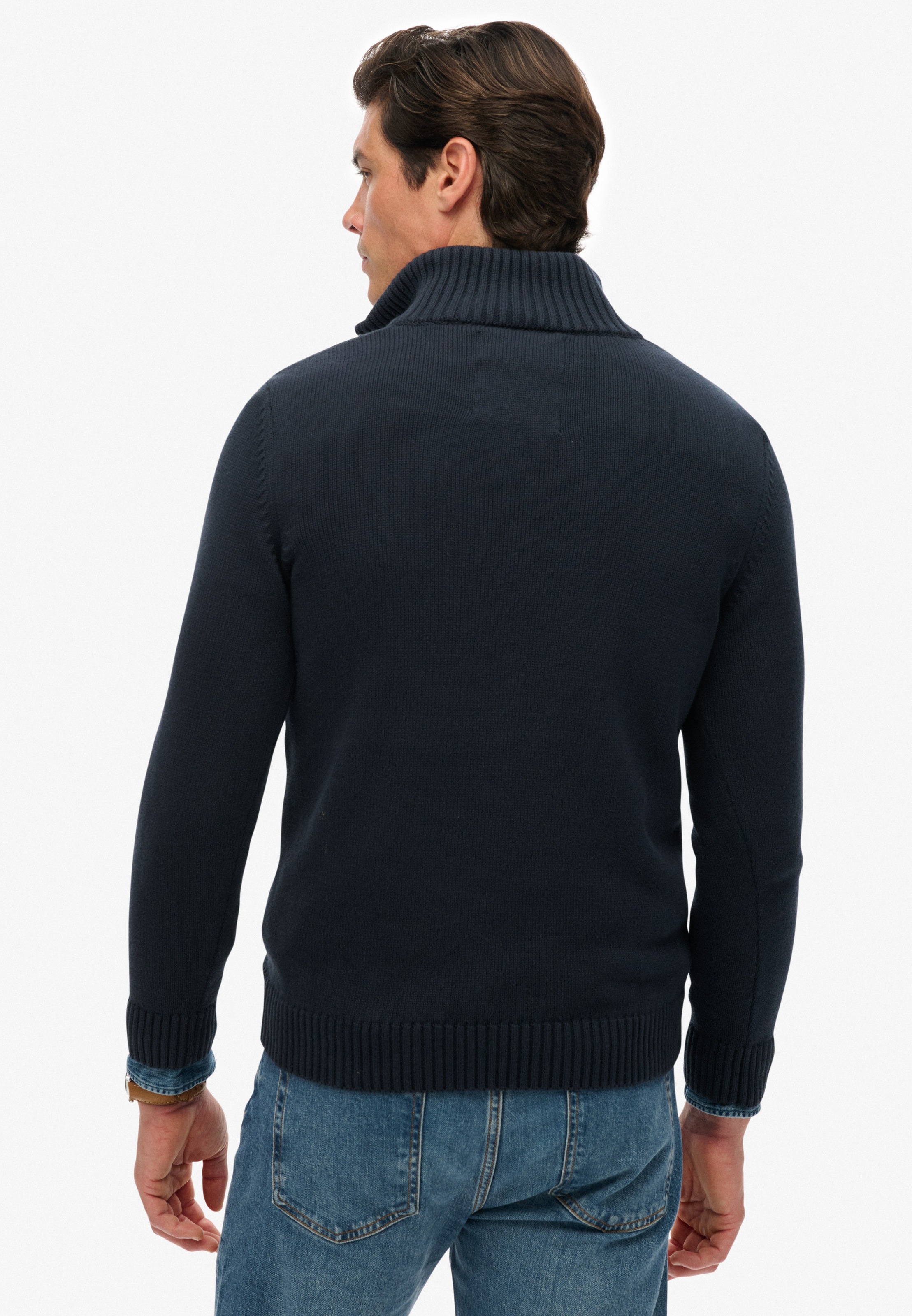 Superdry Strickpullover "COTTON KNIT HENLEY" günstig online kaufen