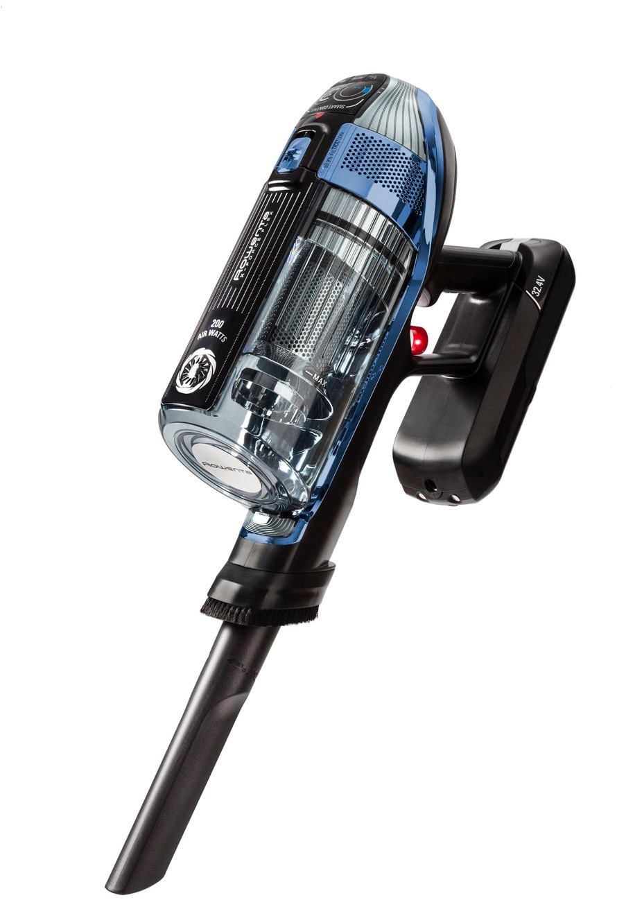 Rowenta Akku-Hand-und Stielstaubsauger »X-Force Flex 14.60 Aqua, leistungsstark, langlebiger Akku, Flex-Gelenk«, bis zu 200 Air Watt, Aqua-Düse, 2-in-1 Wisch- und Saugfunktion, RH99C3