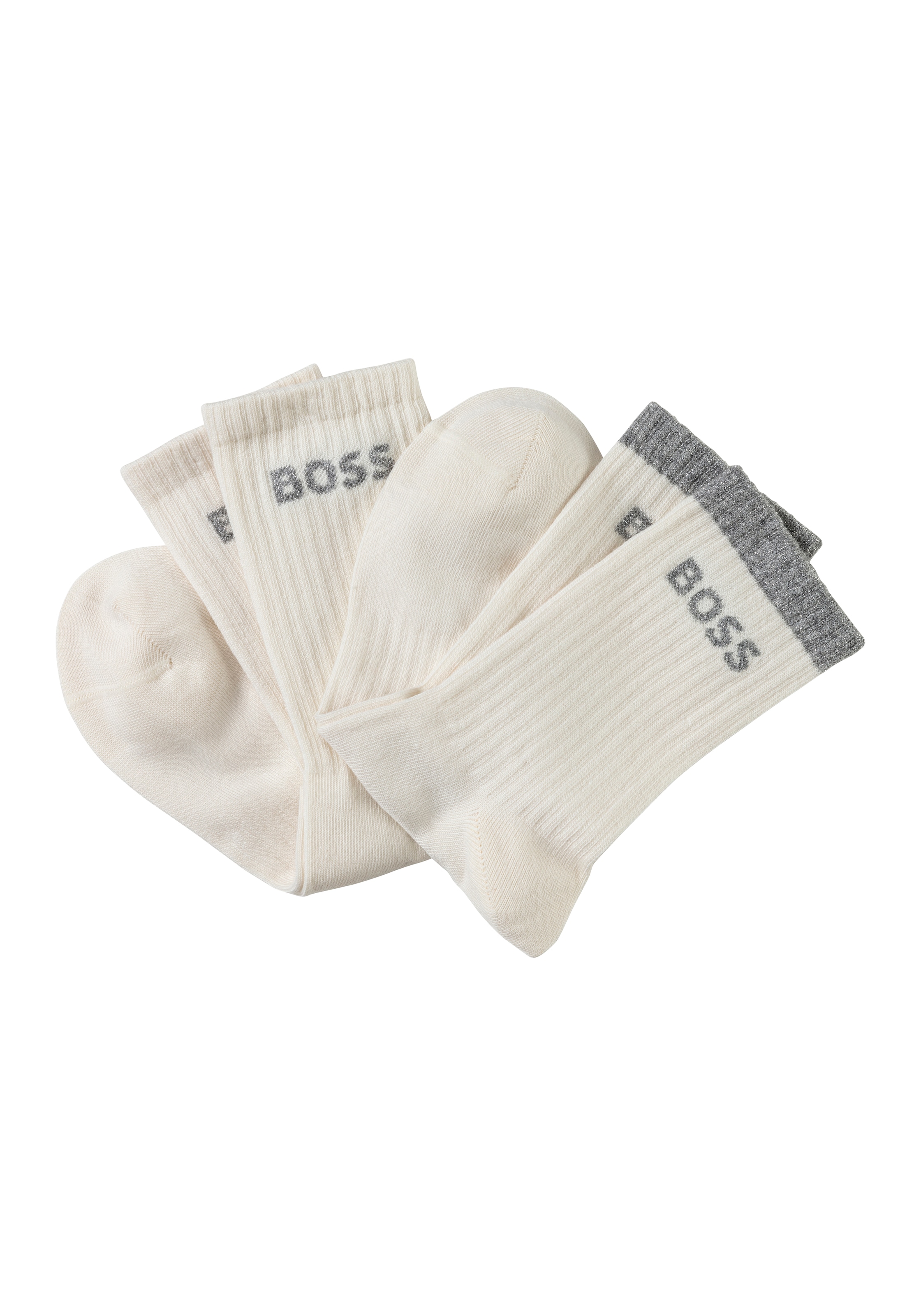 Freizeitsocken »2PQS Gift Lurex CC W«, (2 Paar)