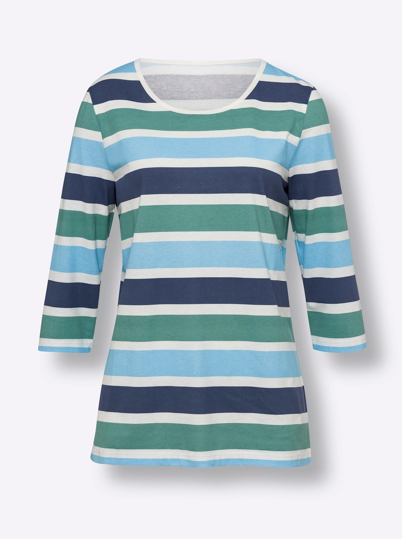 3/4-Arm-Shirt »Freizeitshirt«, (1 tlg.)