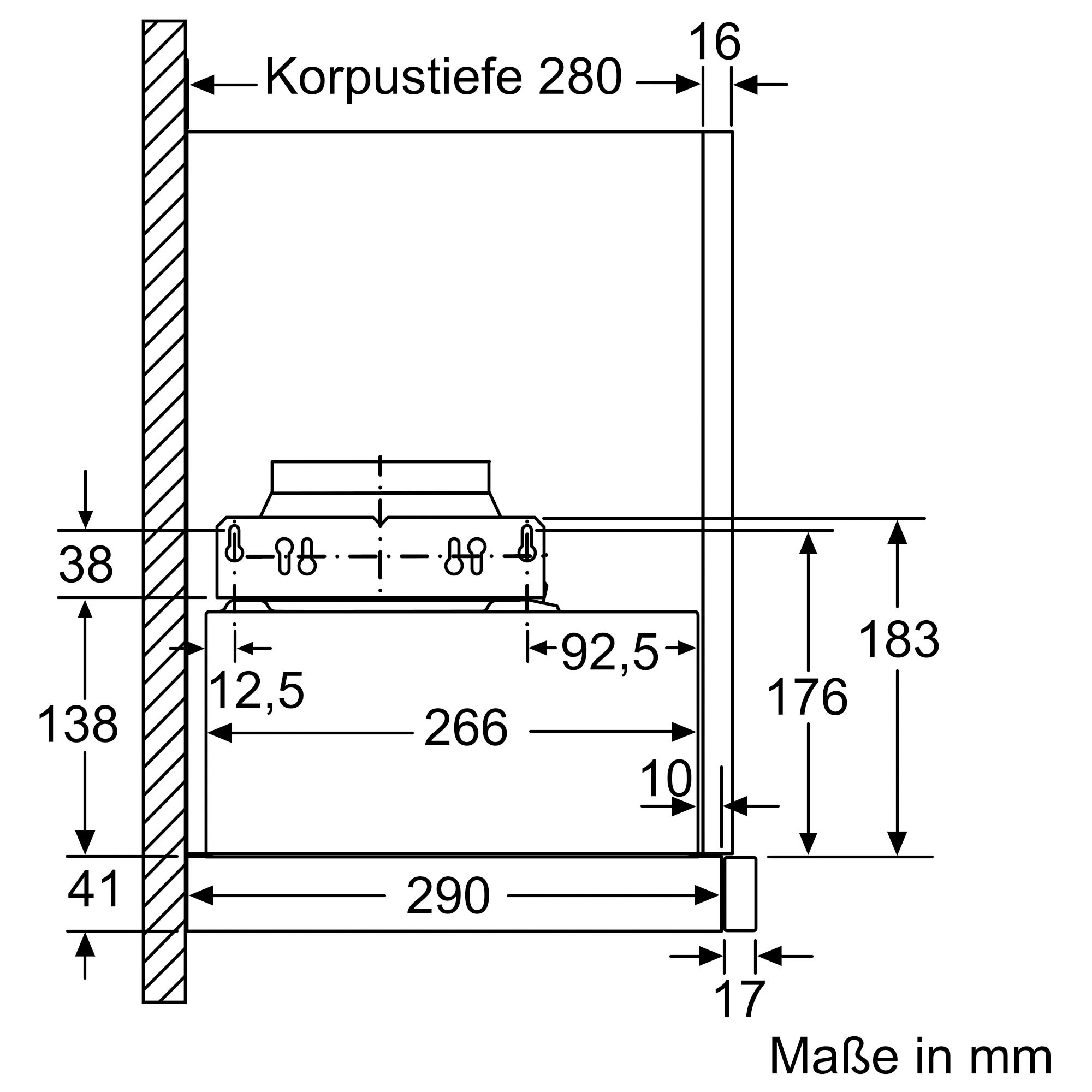 Constructa Flachschirmhaube »CD30637«