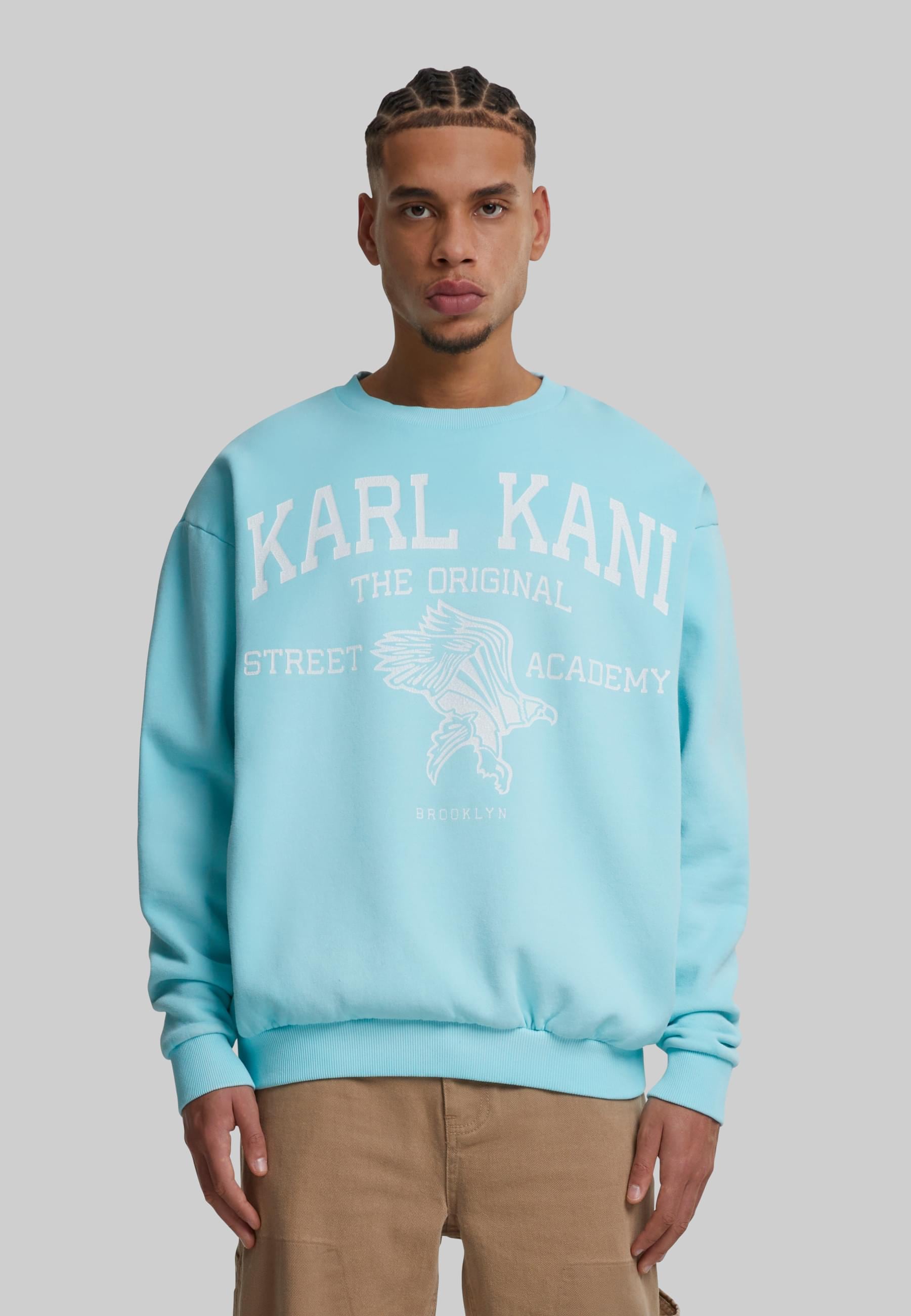 Karl Kani Rundhalspullover »Karl Kani Karl Kani Kani Street Academy OS Crew«, (1 tlg.)