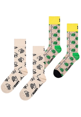 Happy Socks  Socken (2 poros) Bee & Snail Socks