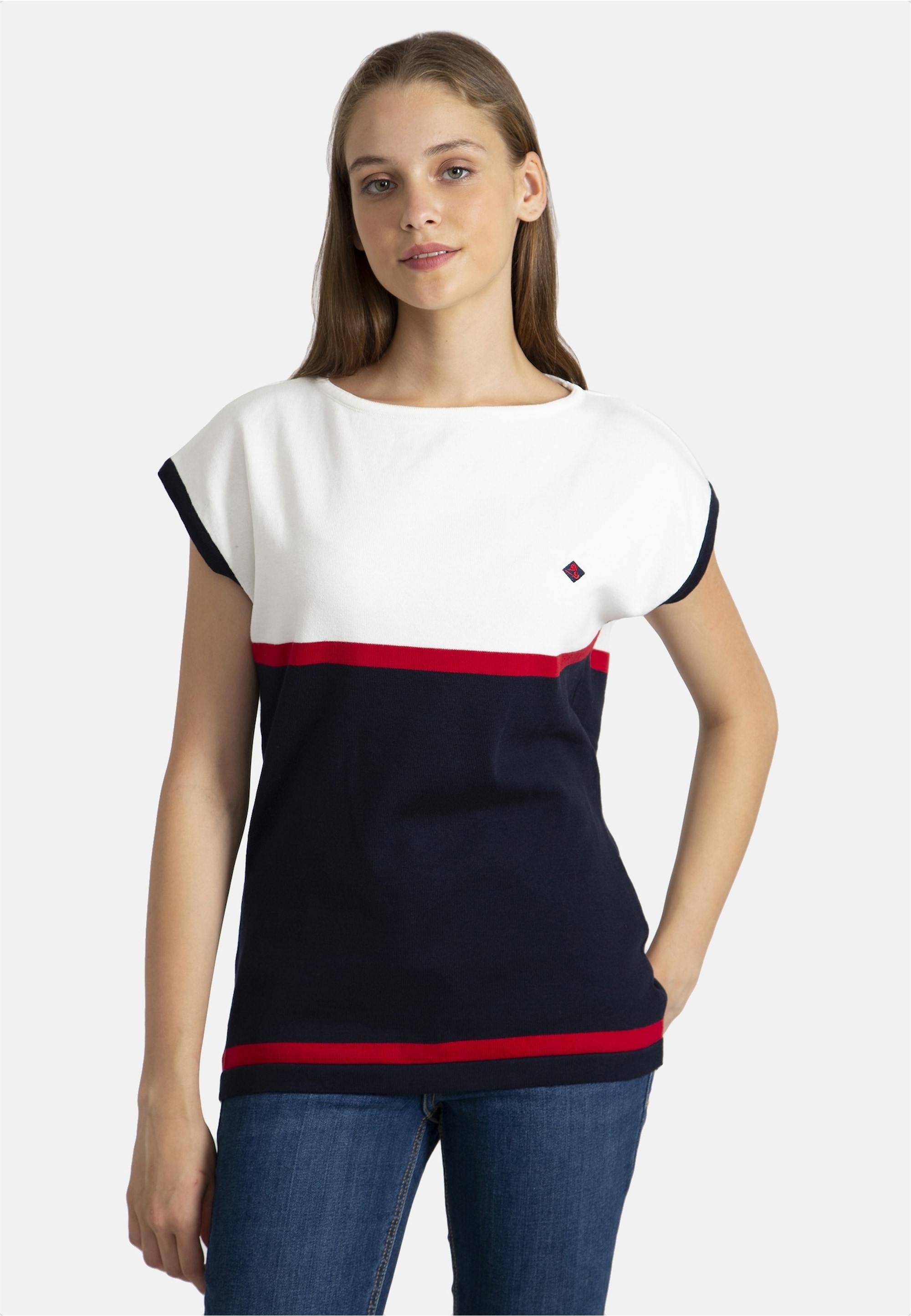 SIR RAYMOND TAILOR T-Shirt "Thaiss" 1 Stk. tlg. mit klassischem Rundhalsaus günstig online kaufen