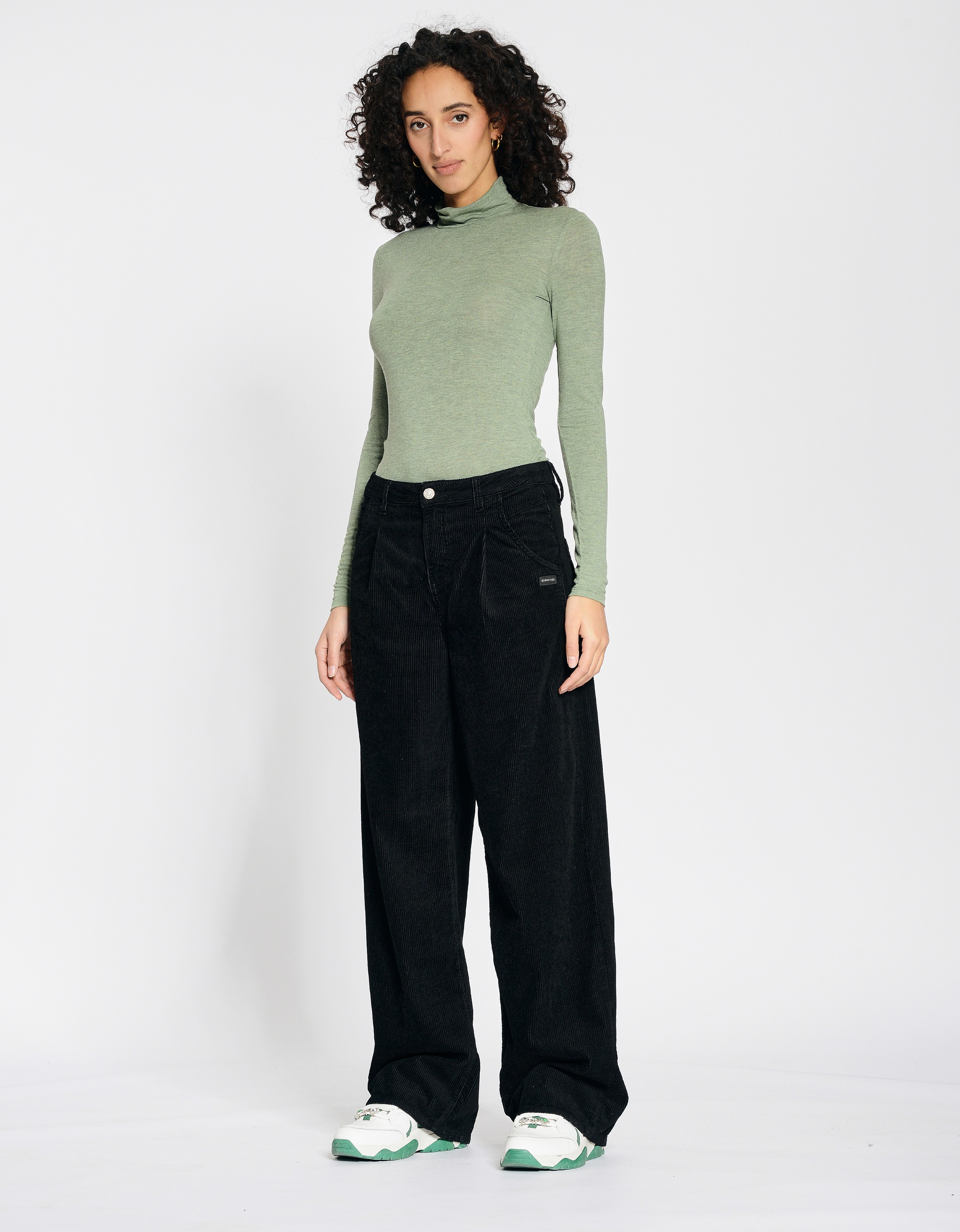 GANG Stoffhose "GANG Hosen Wide Fit 94SILVIA WIDE" günstig online kaufen