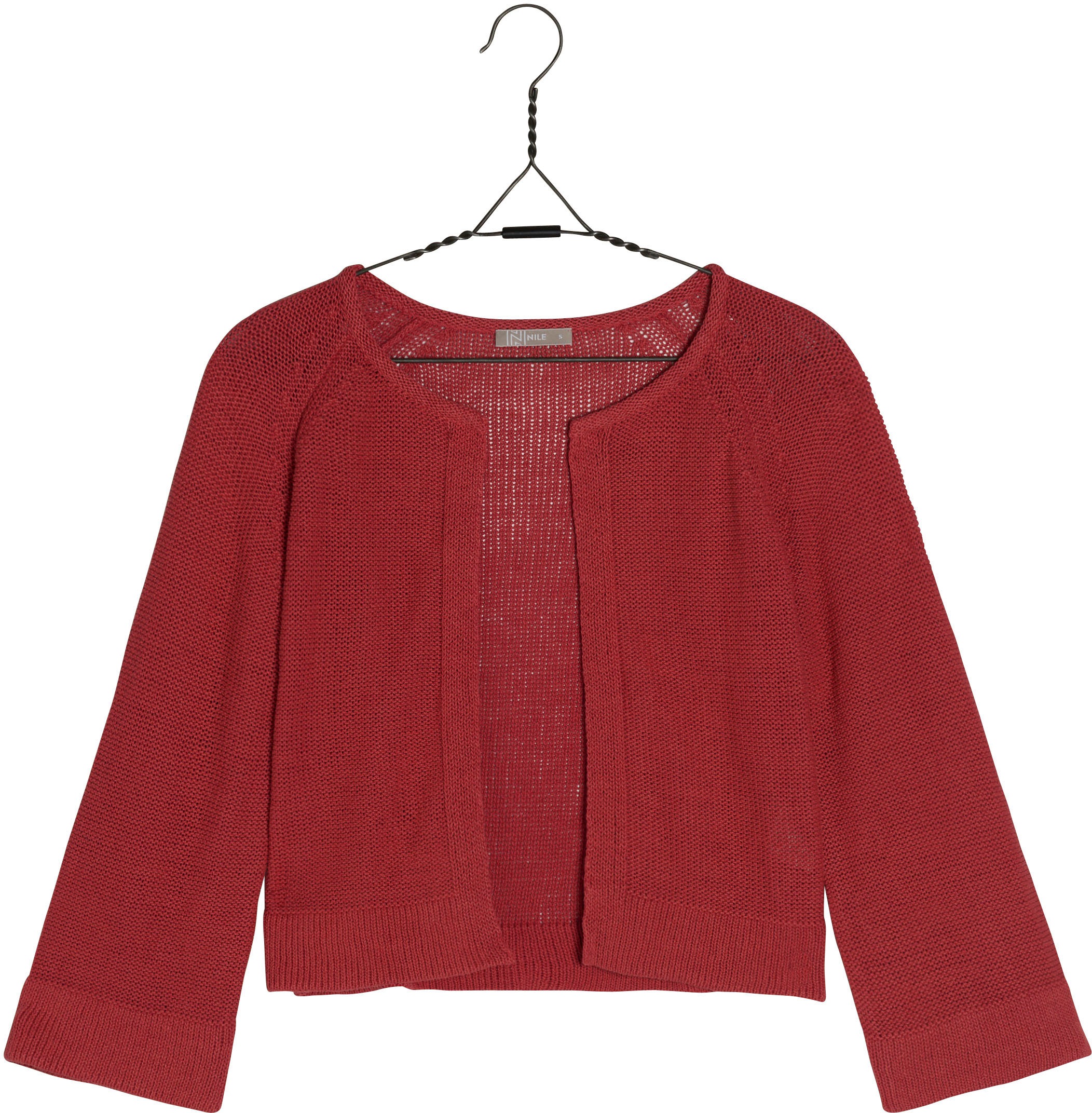 NILE Strickjacke, in kurzer Form und ohne Verschluss für Damen kaufen | BAUR