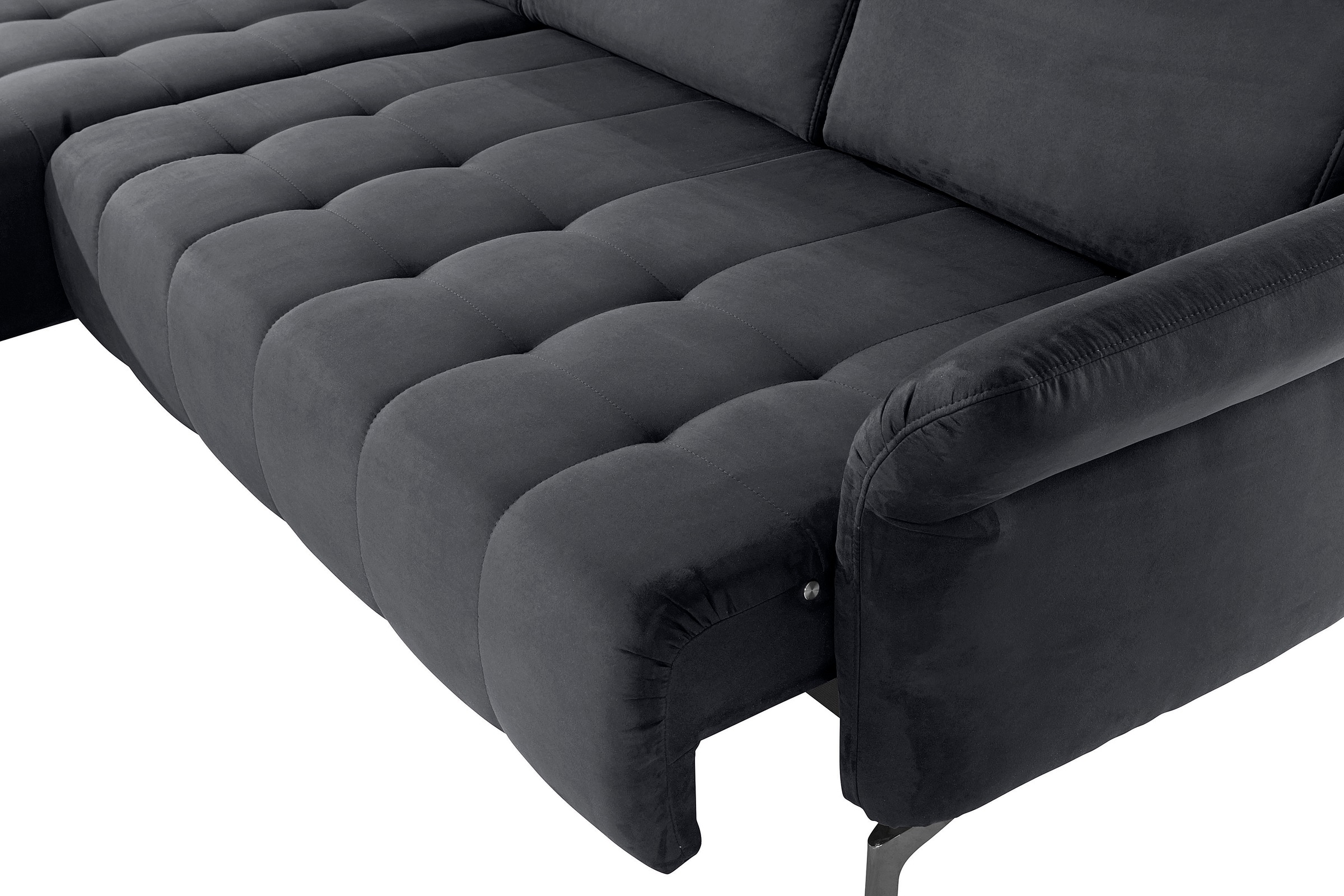 INOSIGN Ecksofa »Fresh L-Form«, Federkern, wahlweise Kopfteilverstellung und motorischer Vorziehsitz