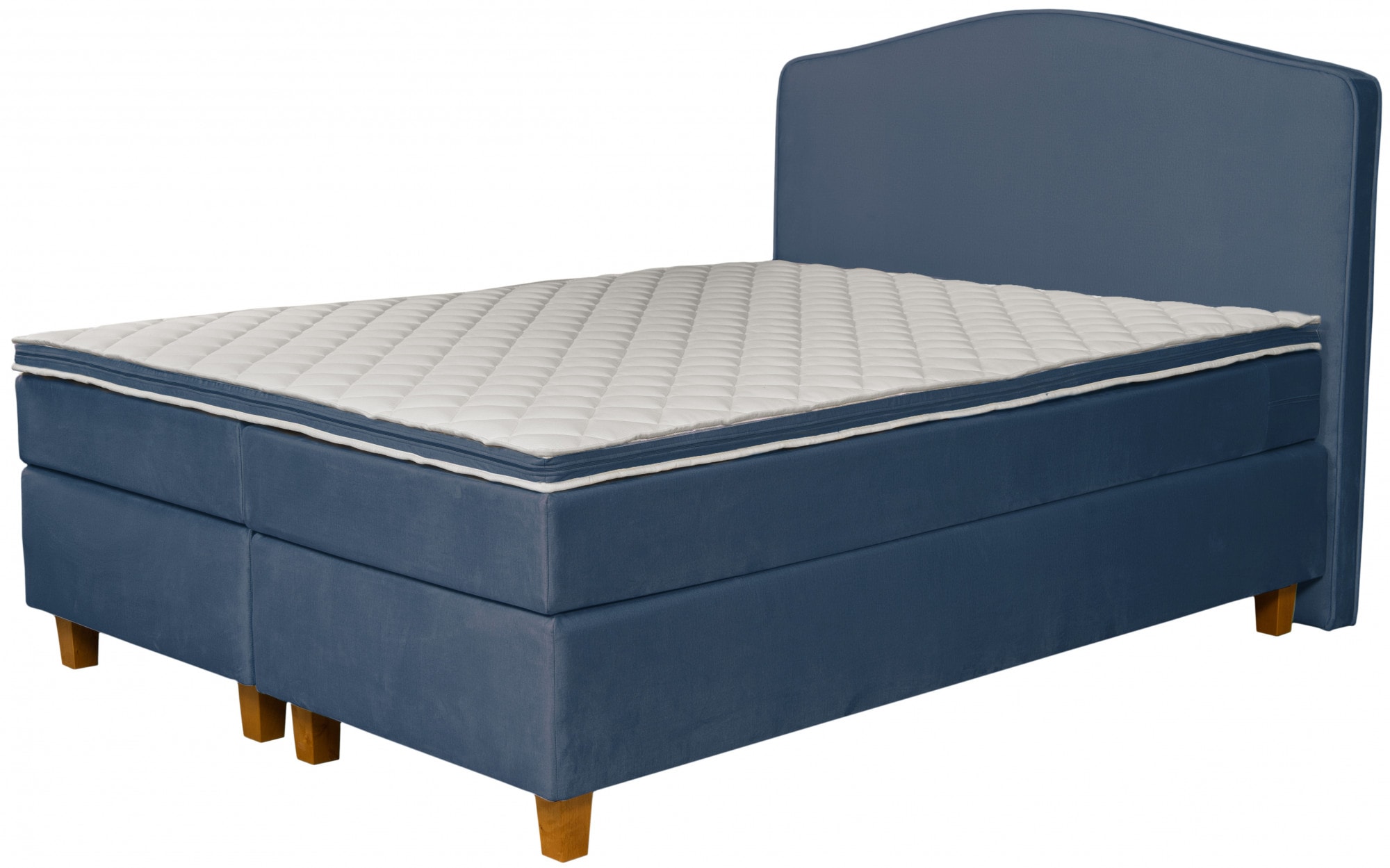 INOSIGN Boxspringbett »Jalma«, Füße aus massiver Birke ; Inkl. Topper