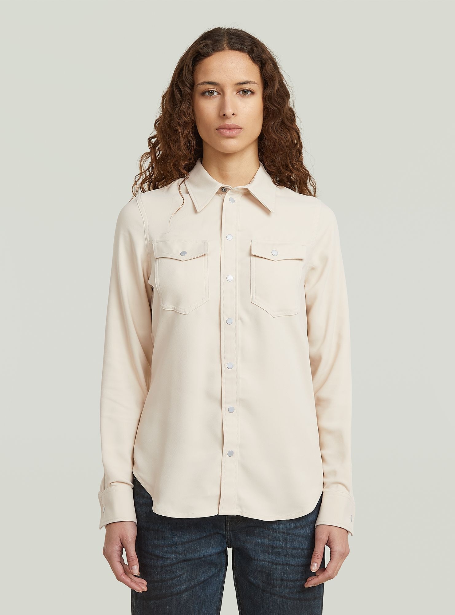 G-STAR Langarmshirt "Slim Western Hemd" günstig online kaufen