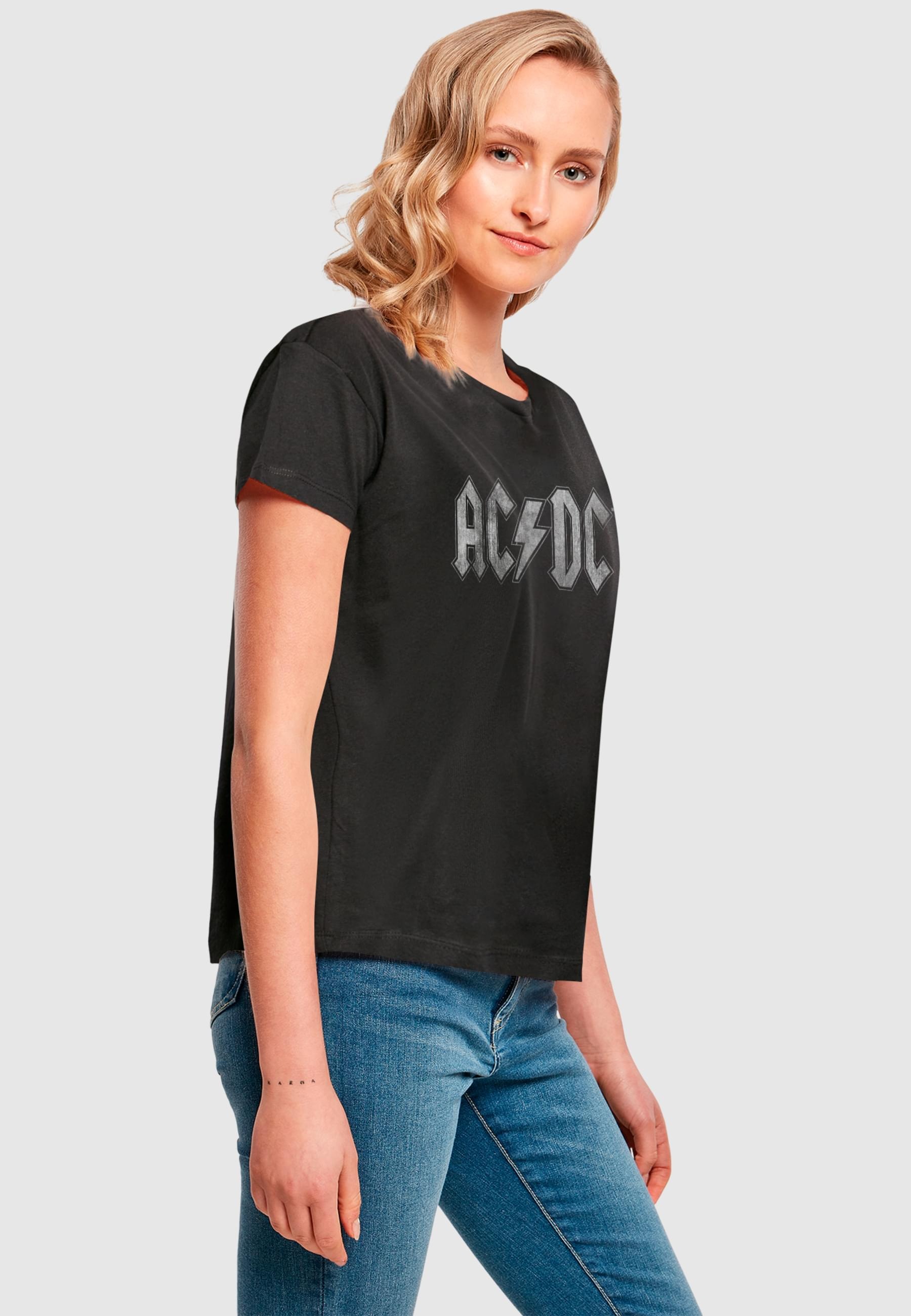 Merchcode T-Shirt »Merchcode Damen Ladies ACDC - Logo Box Tee« 1 Stk. tlg.