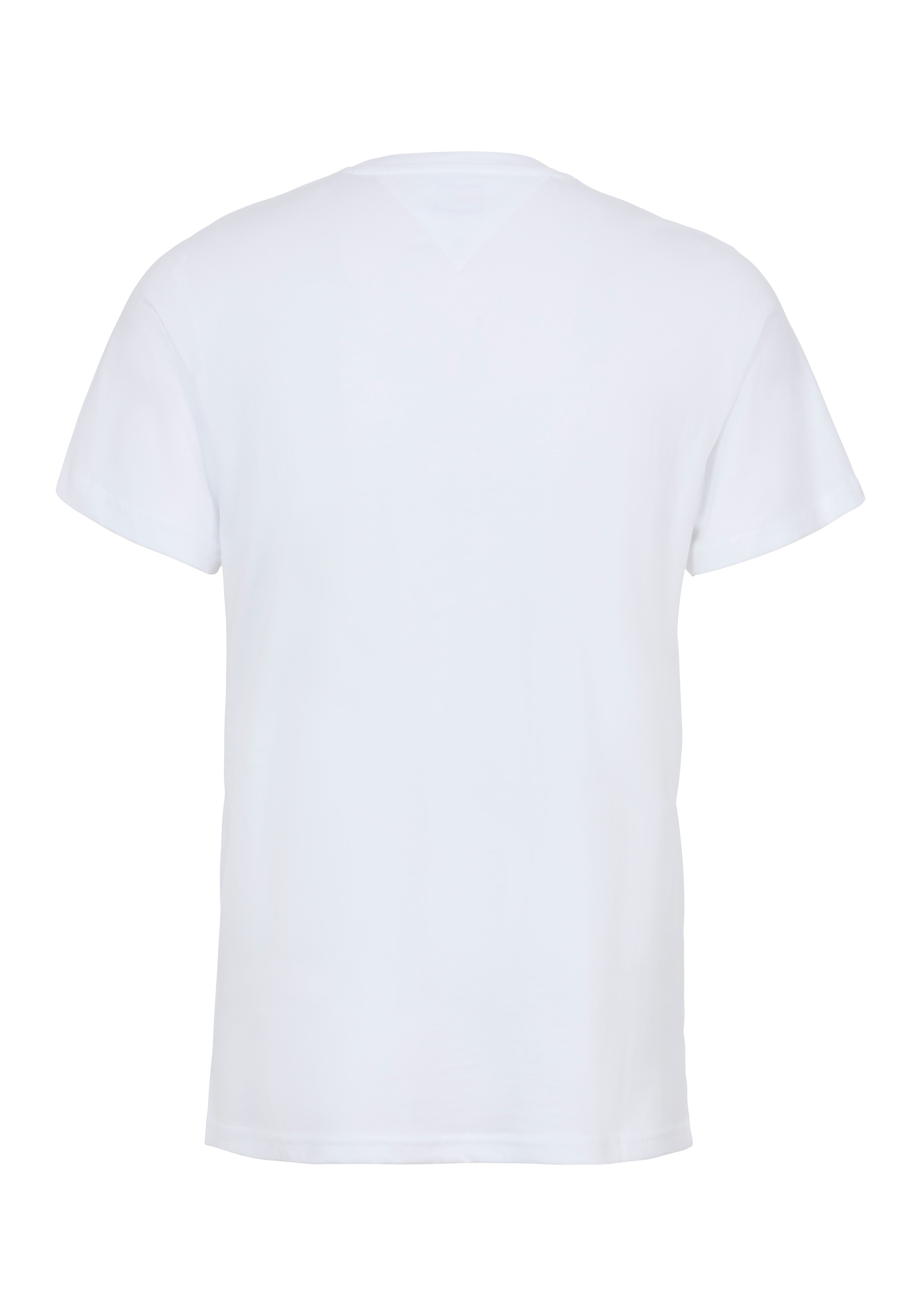 Tommy Jeans T-Shirt "TJM SLIM ESSENTIAL FLAG TEE EXT", Mit Rundhalsausschni günstig online kaufen