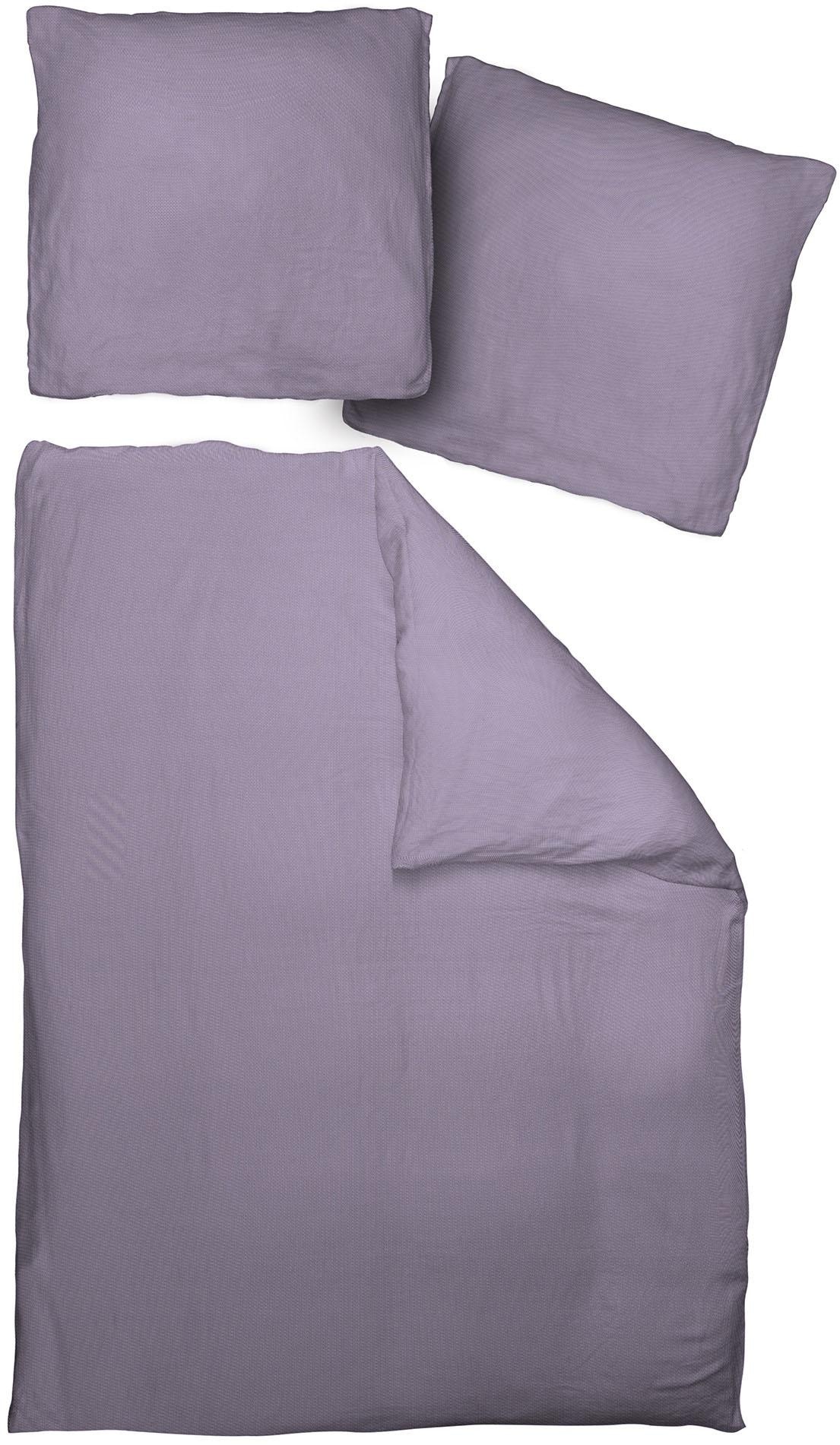 Adam Bettwäsche "Uni Collection light" 2 Stk. tlg. aus 100 % Bio-Baumwolle, günstig online kaufen