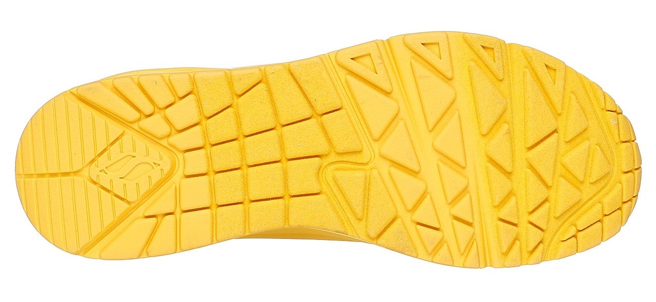 Skechers Wedgesneaker »UNO STAND ON AIR«, Freizeitschuh, Halbschuh, Schnürschuh weich gepolsterte Innensohle