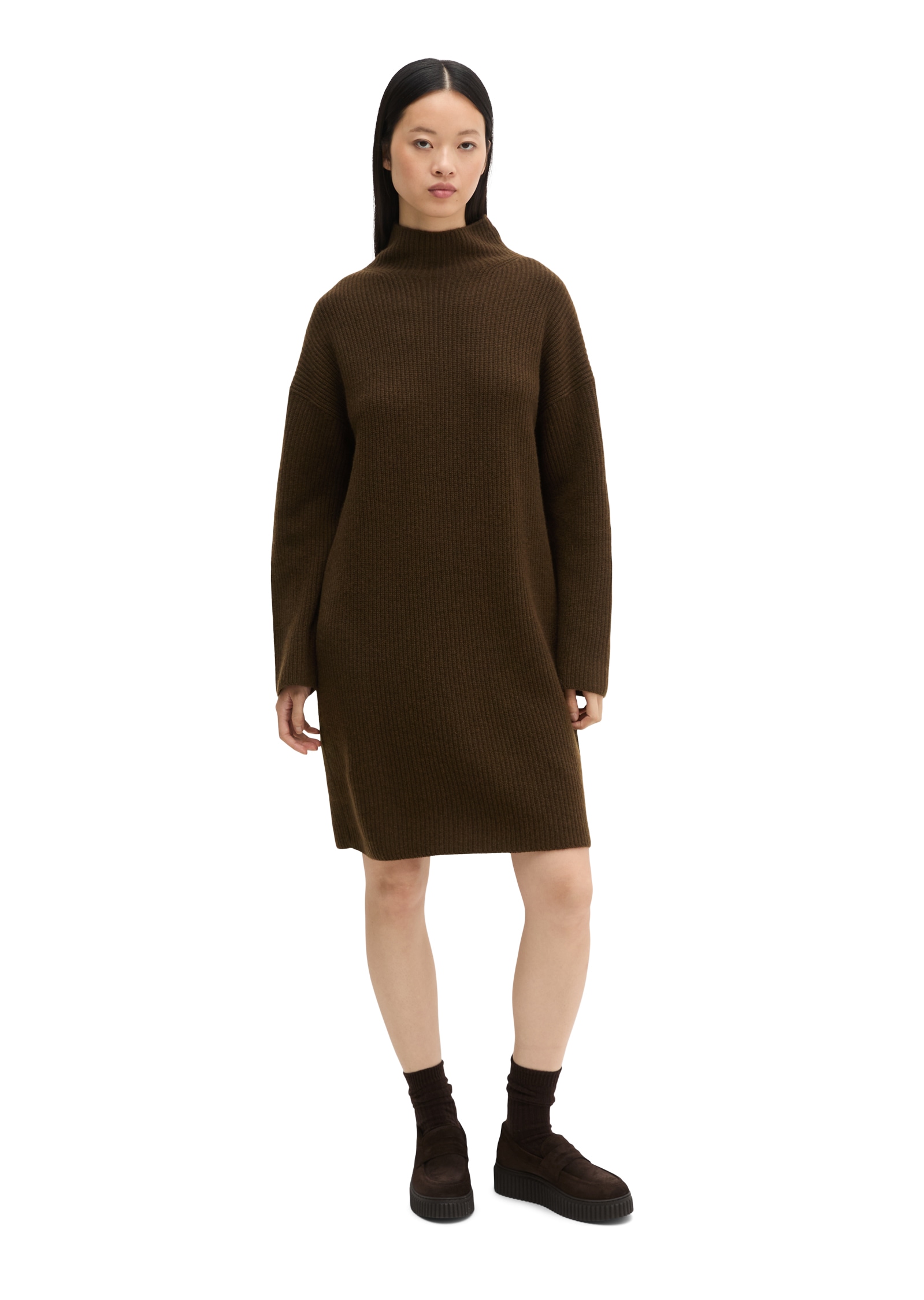 Marc O'Polo Strickkleid loose aus weichem Schurwolle-Mix