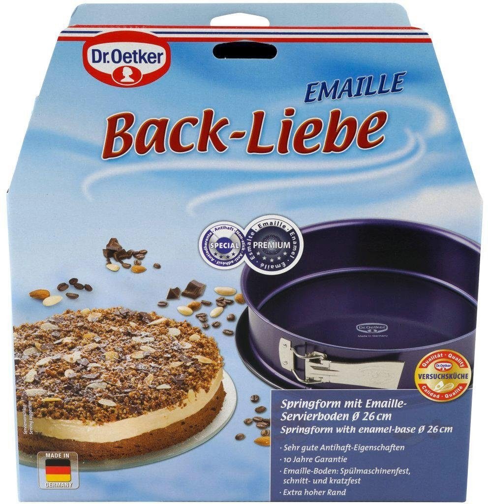 dr oetker backform emaille 26 cm