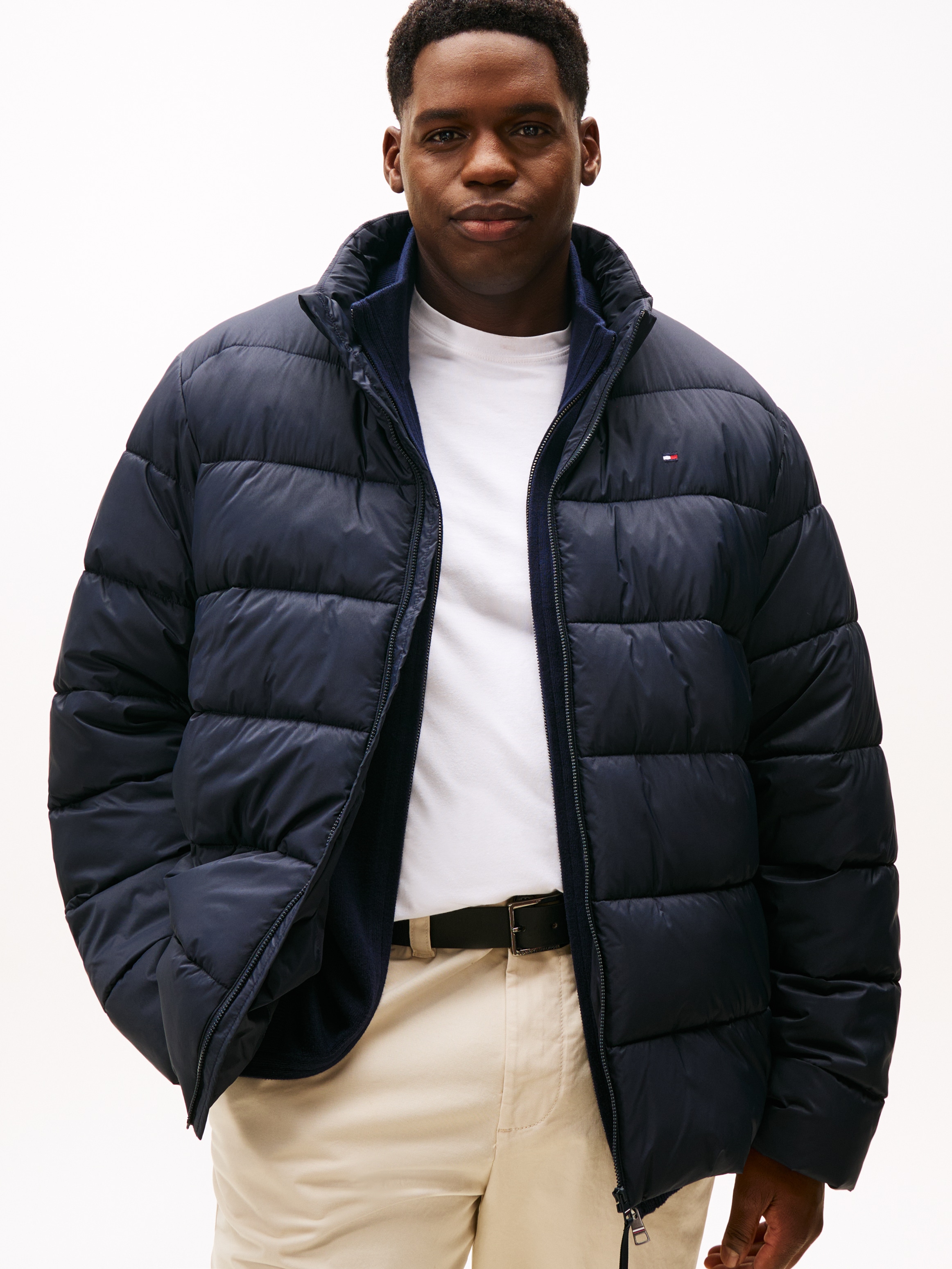 Tommy Hilfiger Big & Tall Steppjacke "STAND COLLAR JACKET", ohne Kapuze, Wi günstig online kaufen