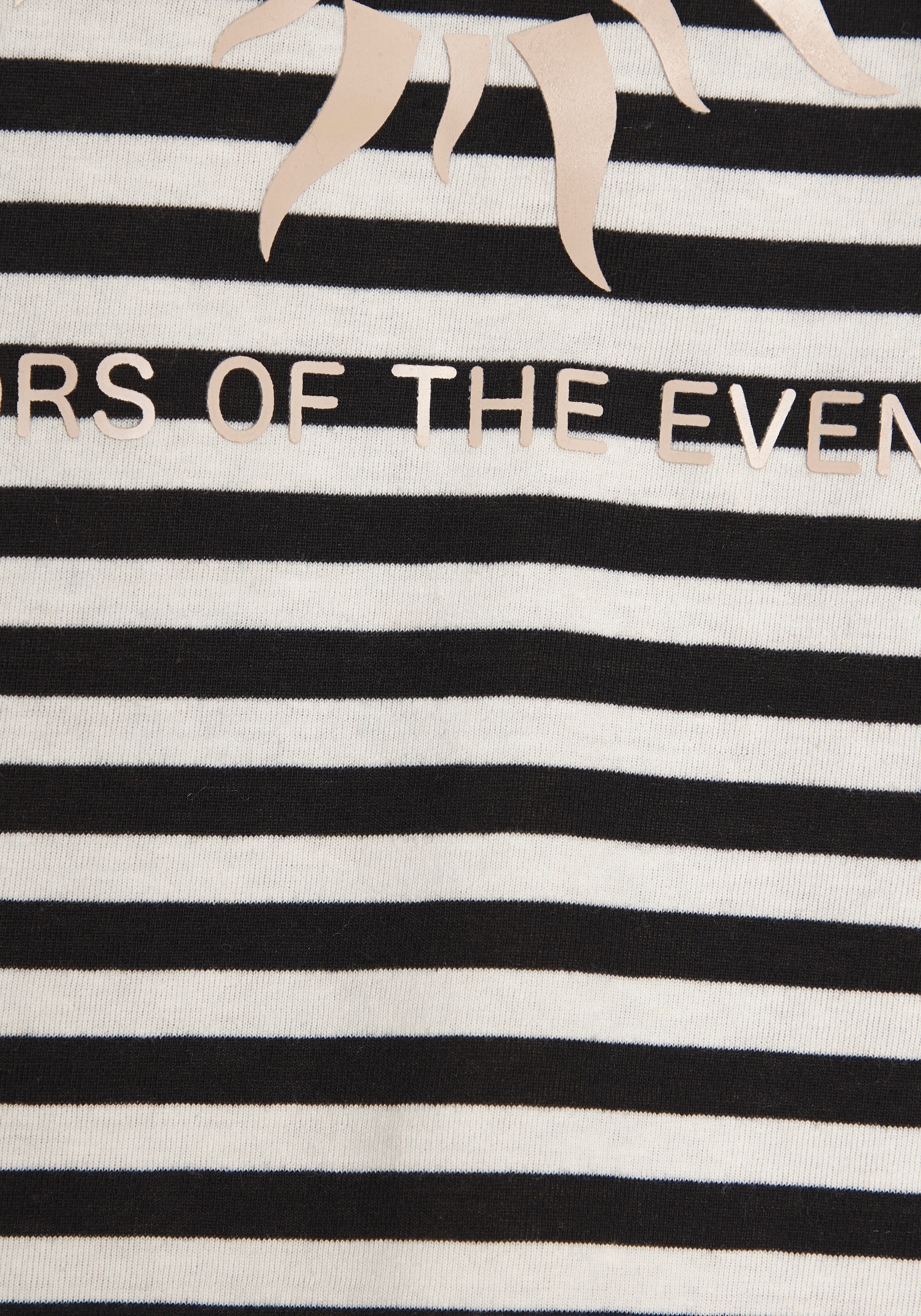 H.I.S T-Shirt gestreift mit Print, Loungewear