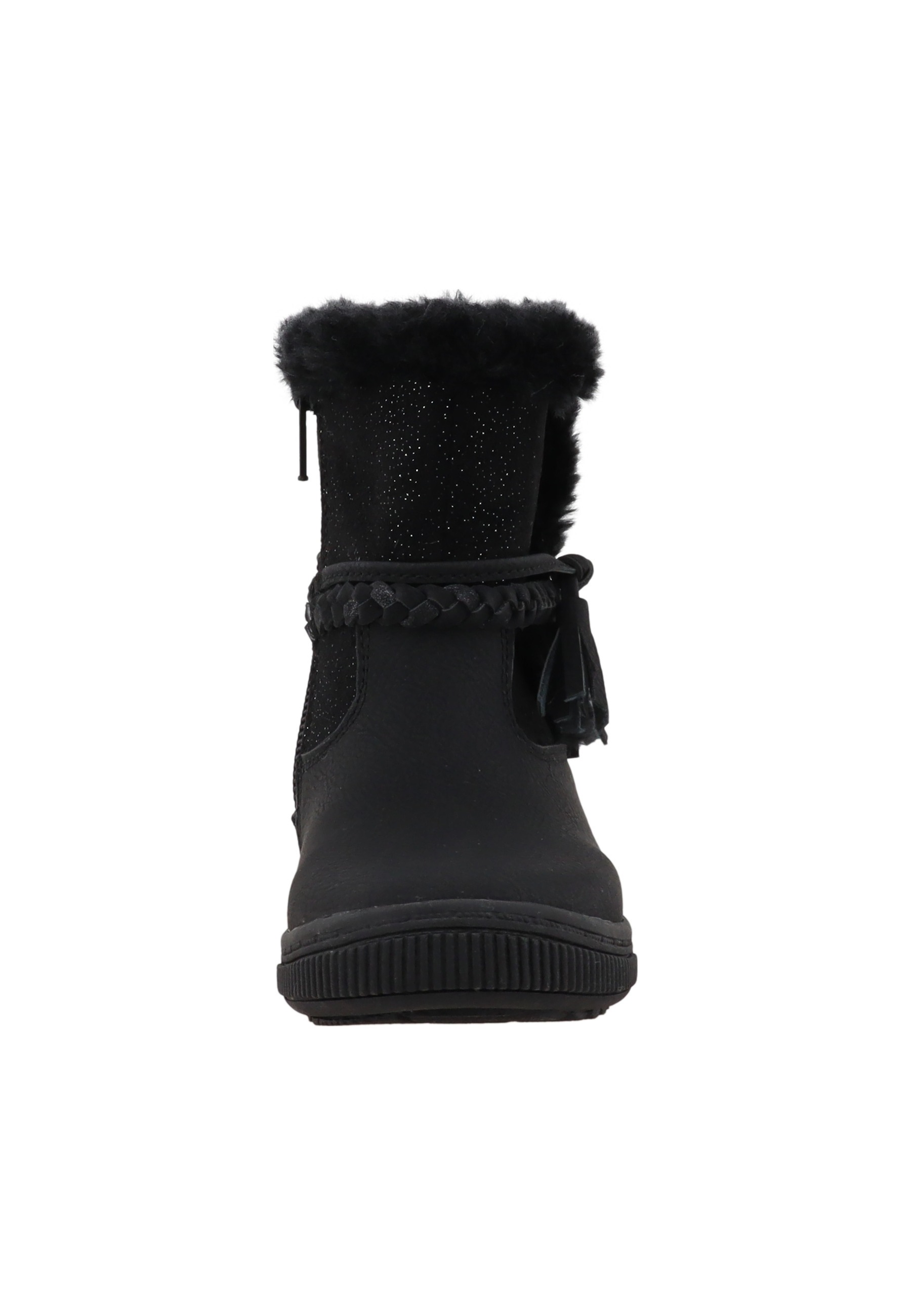 Stiefel TOM TAILOR "Tom Tailor Winter Boots", Mädchen, Gr. 31, schwarz, unifarben, Schuhe Stiefel