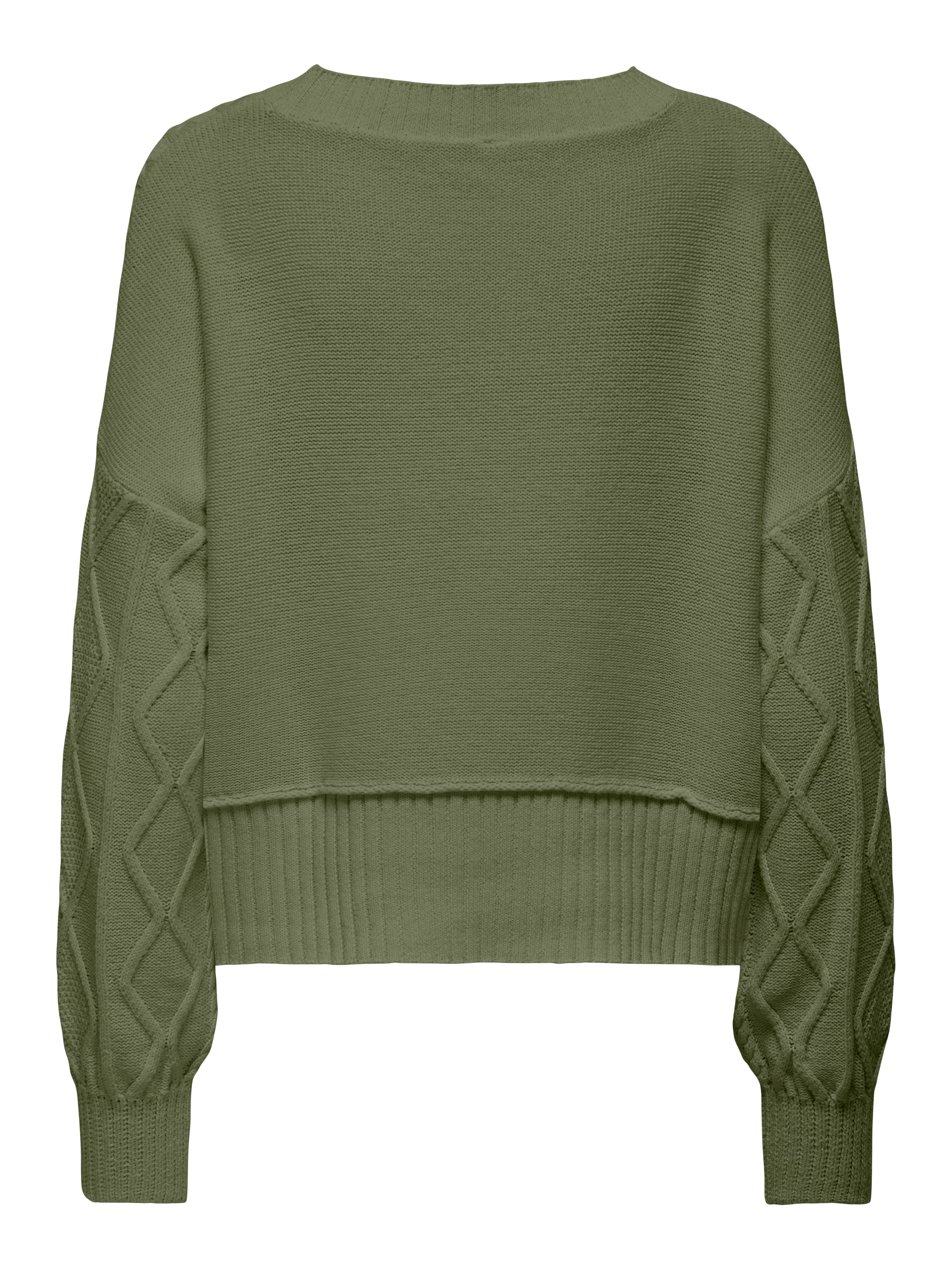 ONLY Strickpullover "ONLKAYA LIFE LS LOOSE CABLE ONECK CC KNT" günstig online kaufen