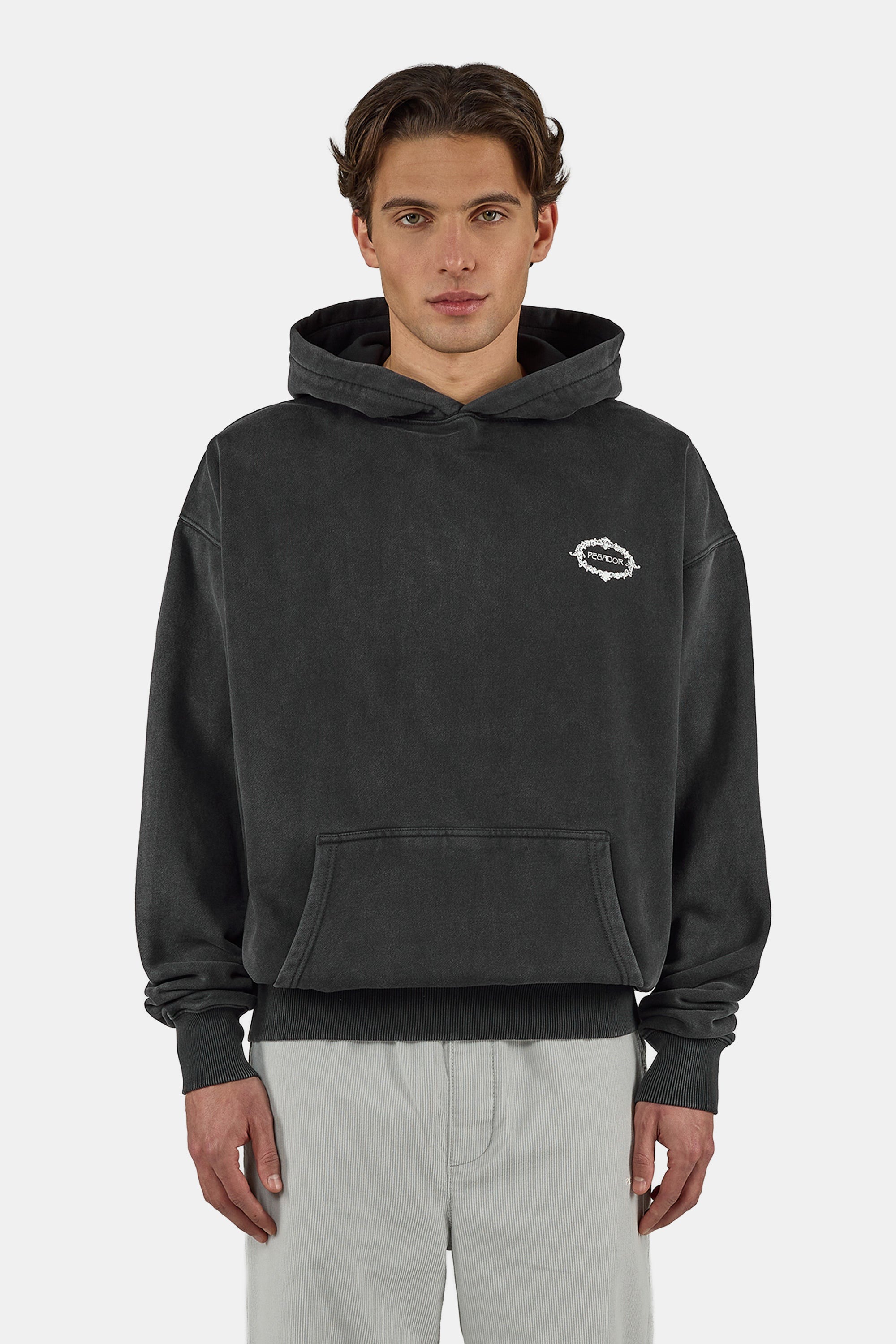 PEGADOR Kapuzensweatshirt "Reine Oversized Hoodie", Baumwollmischung, overs günstig online kaufen