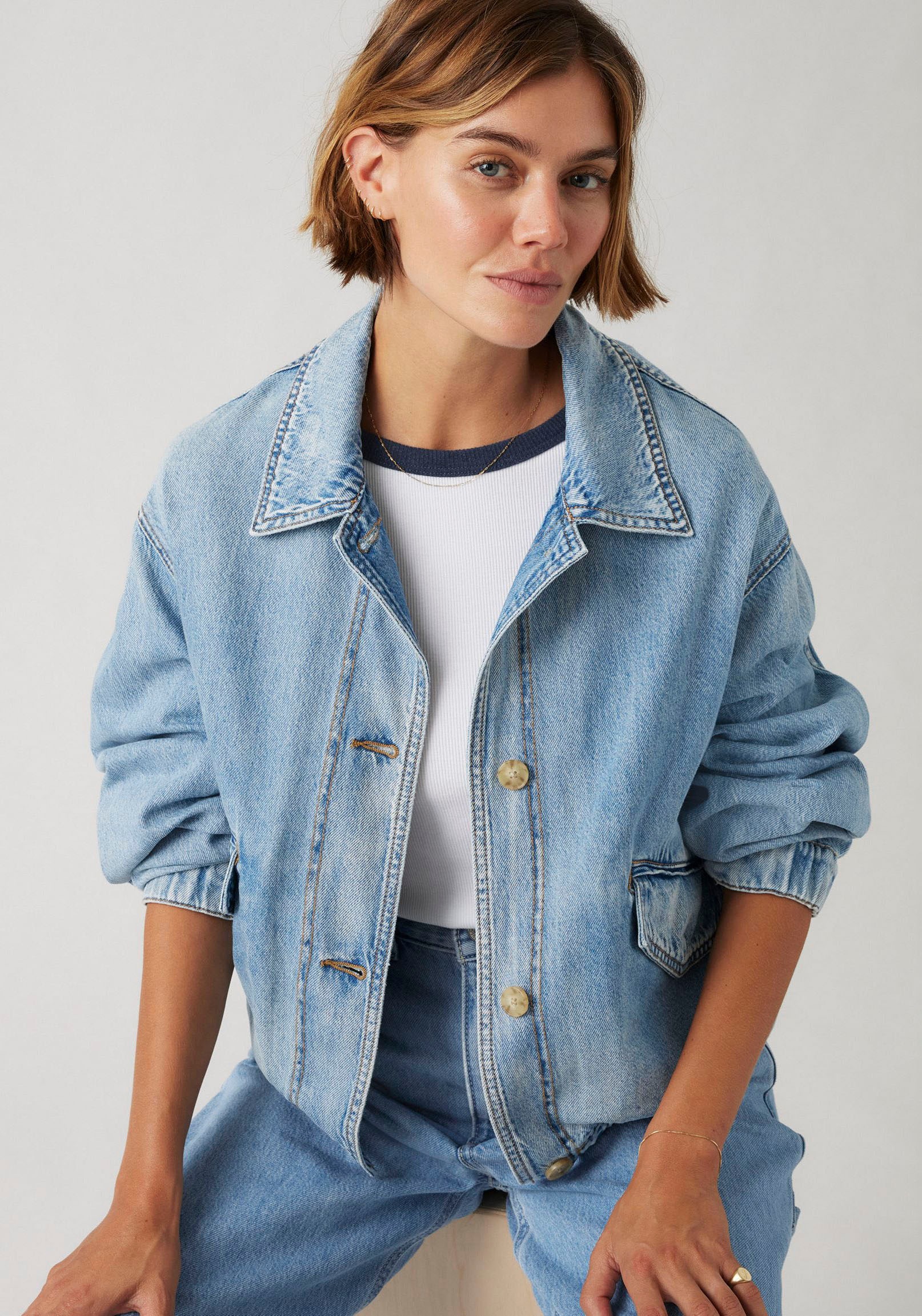 Levis Jeansjacke "JANIS UTILITY J", ohne Kapuze, in weiter, bequemer Passfo günstig online kaufen