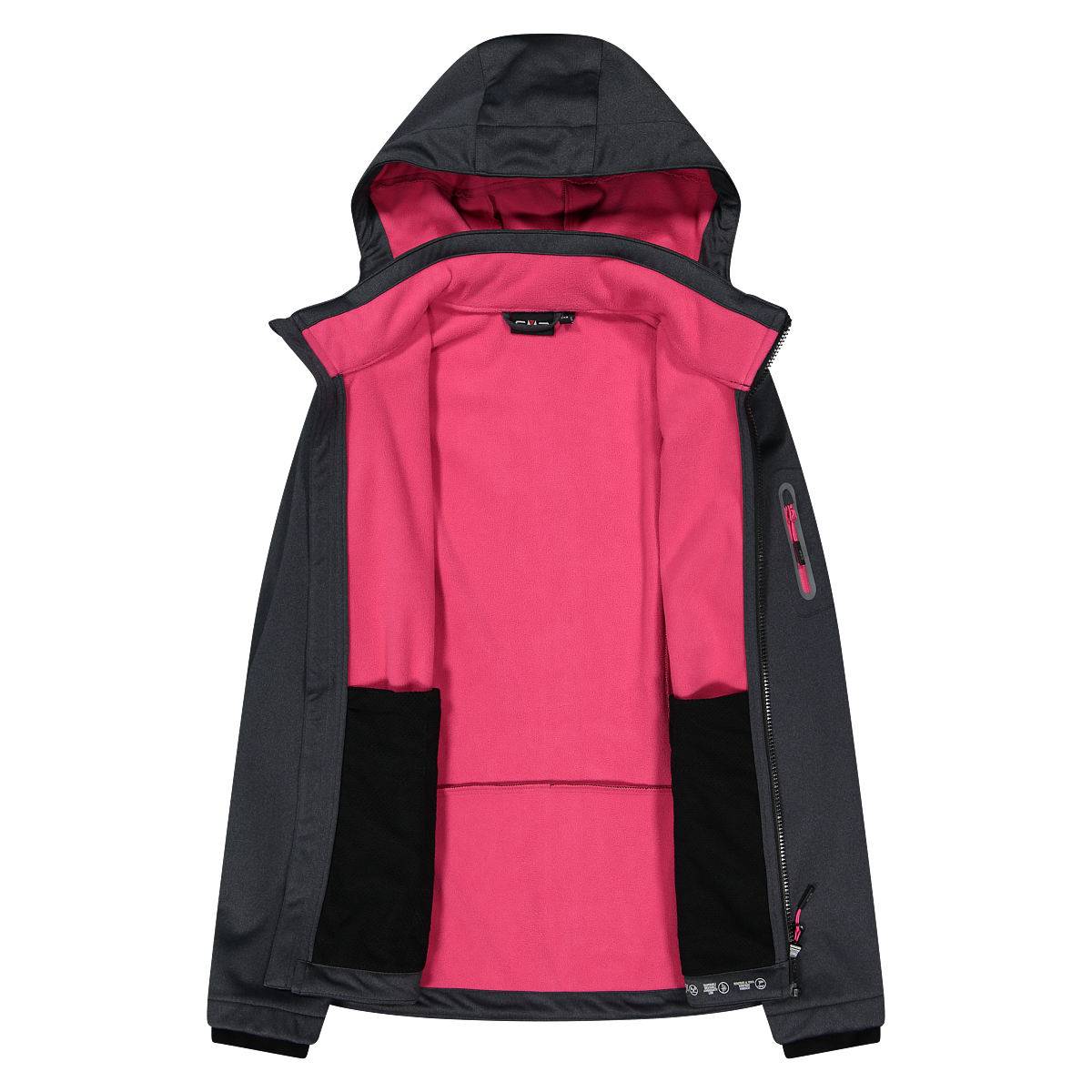 CMP Softshelljacke, (1 St.), mit Kapuze