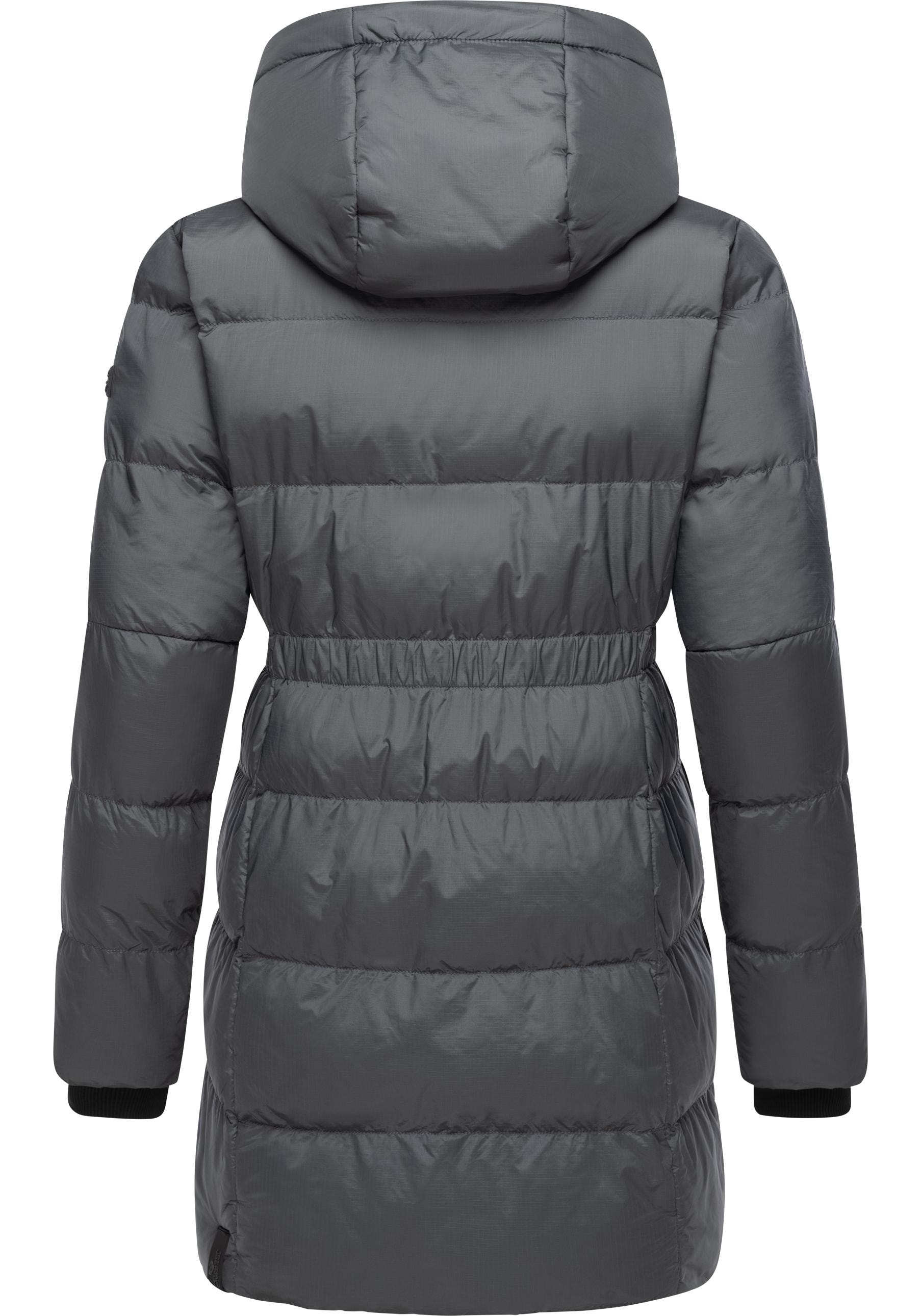 Ragwear Kurzmantel »Niara«, stylischer, gesteppter Wintermantel mit gefütterter Kapuze
