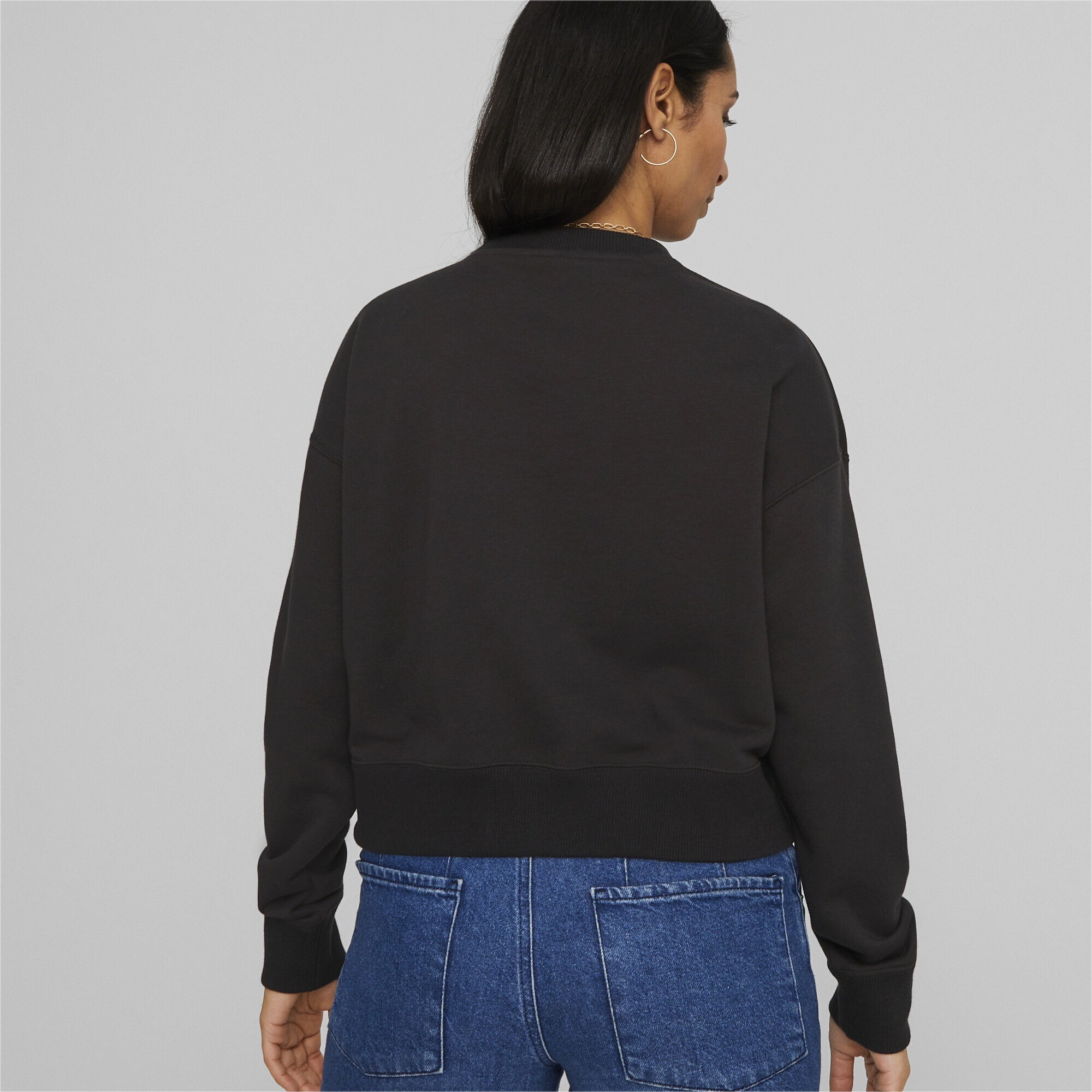 PUMA Sweatshirt »Classics Crew Neck Sweatshirt Damen«