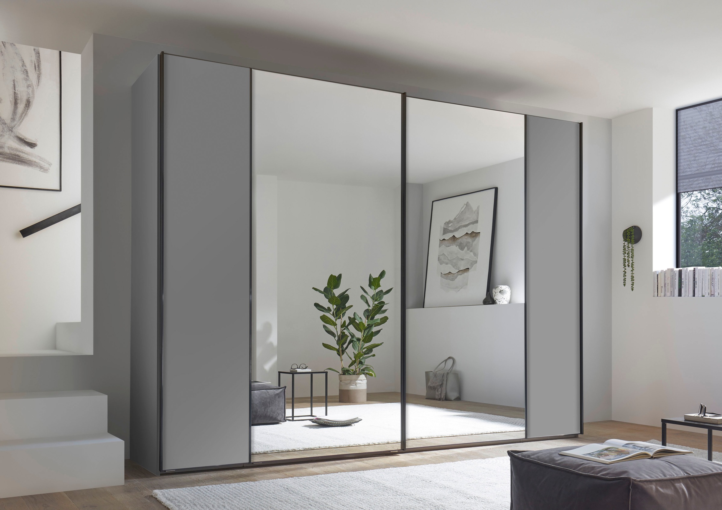 STAUD Schwebetürenschrank "Sonett 120 G, Made in Germany", mit vier verschi günstig online kaufen