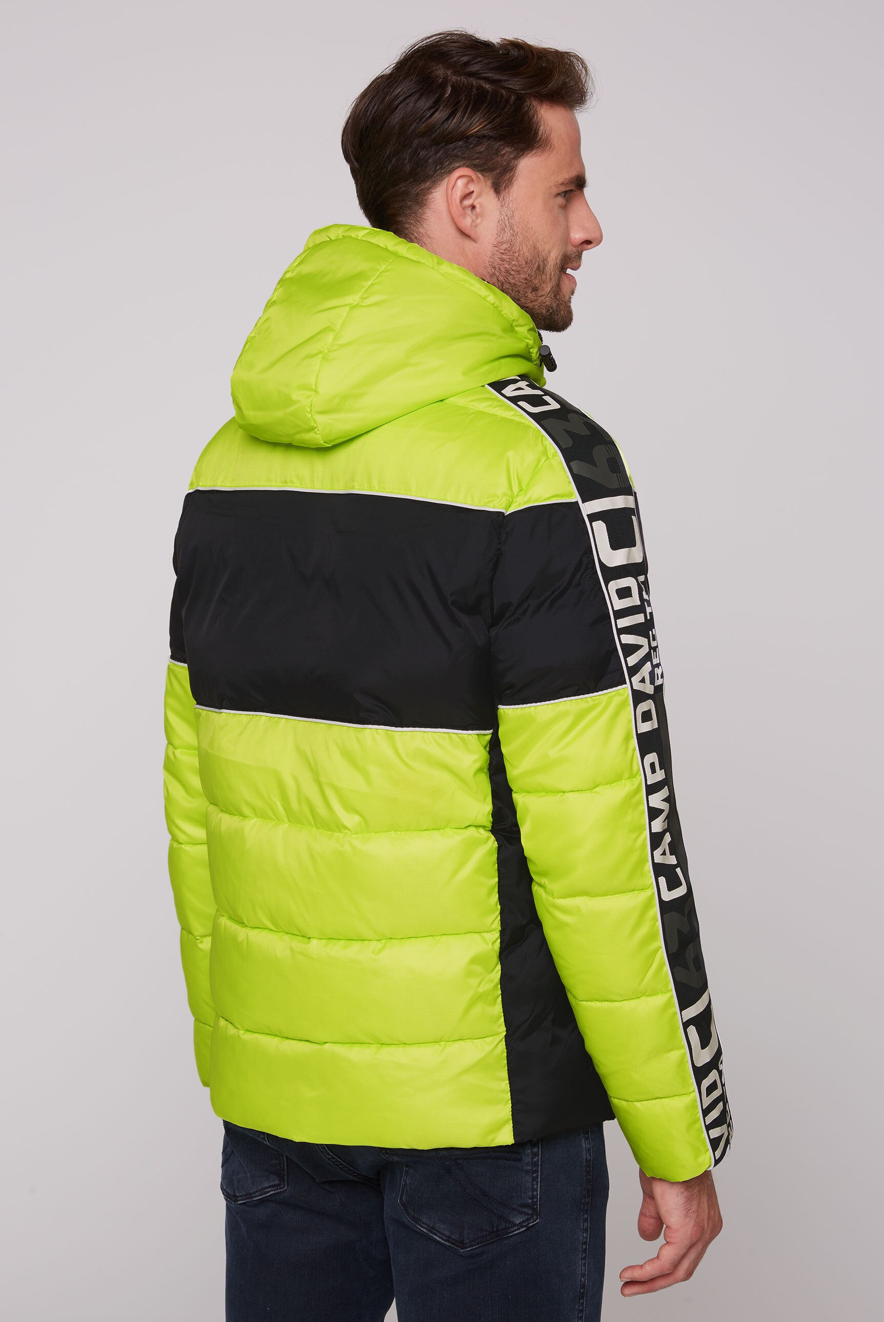 CAMP DAVID Winterjacke, mit Kapuze, mit abtrennbarer Kapuze