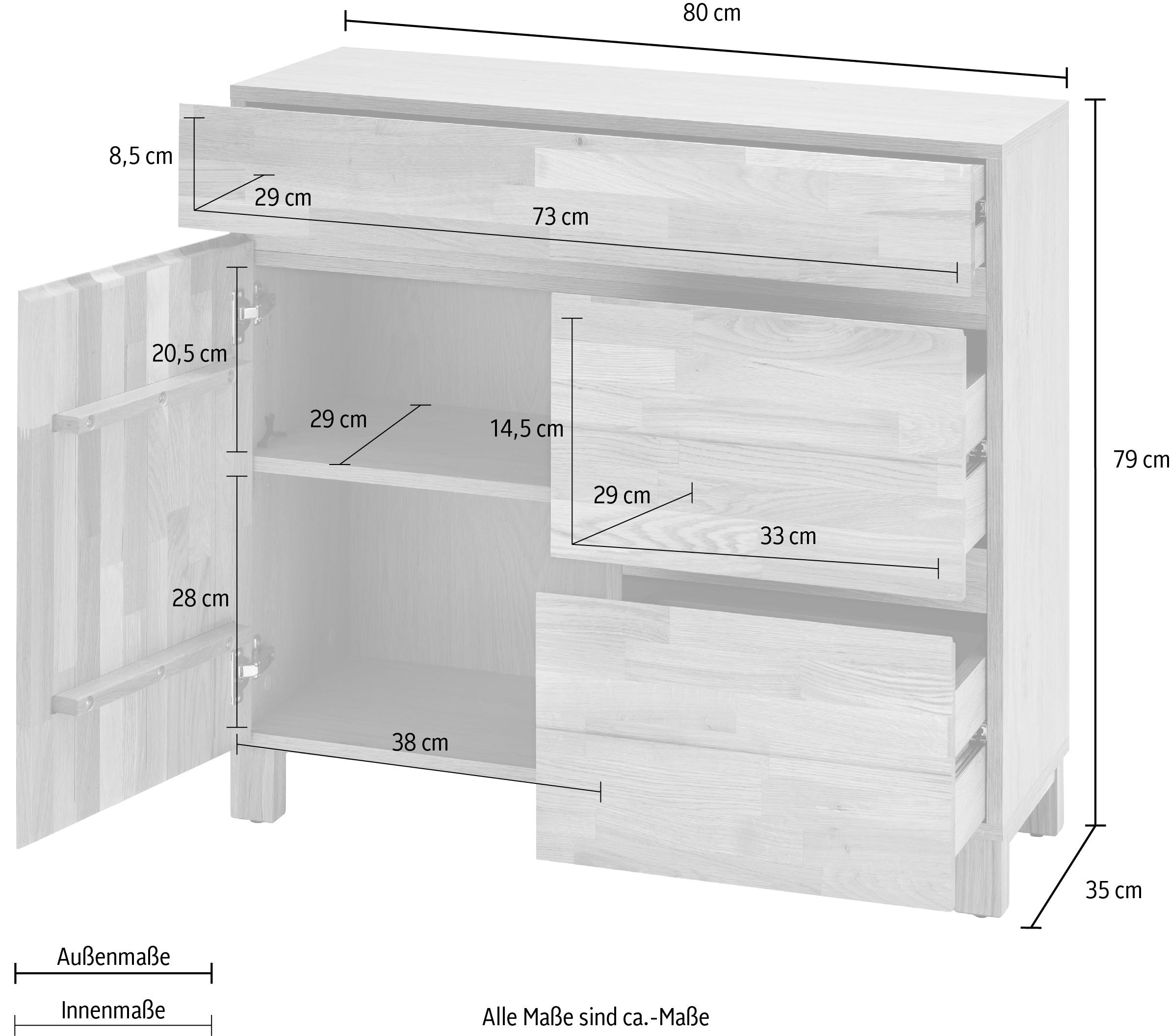 Badkommode cm »Kaika«, affaire BAUR | bestellen Home 80 Breite