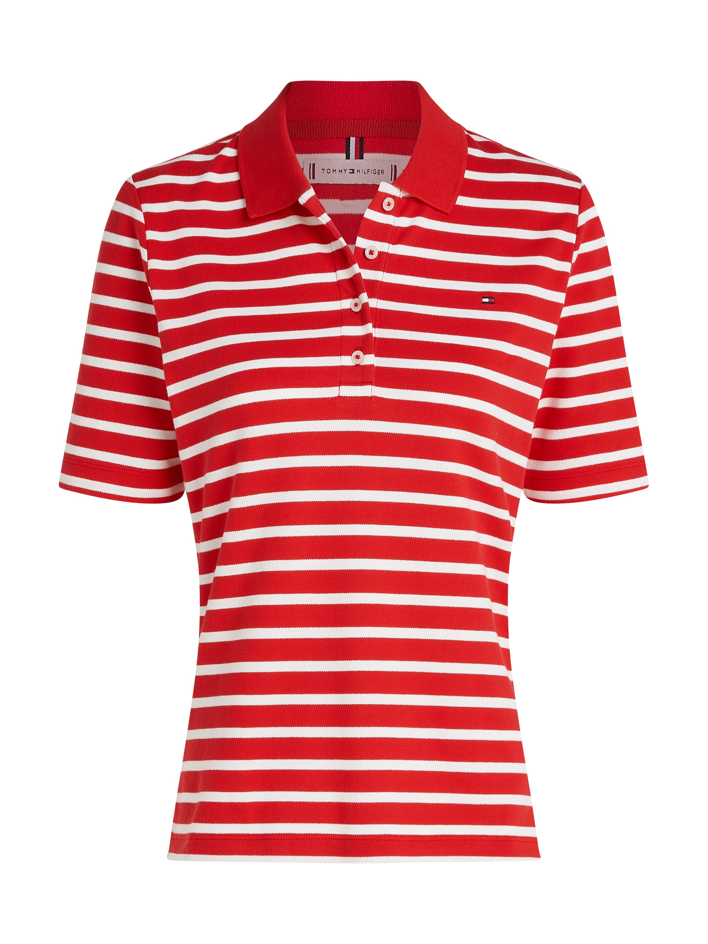 Tommy Hilfiger Poloshirt »1985 Regular Fit Pique Premium Polo«, mit Logo-Stickerei, mit Seitenschlitzen