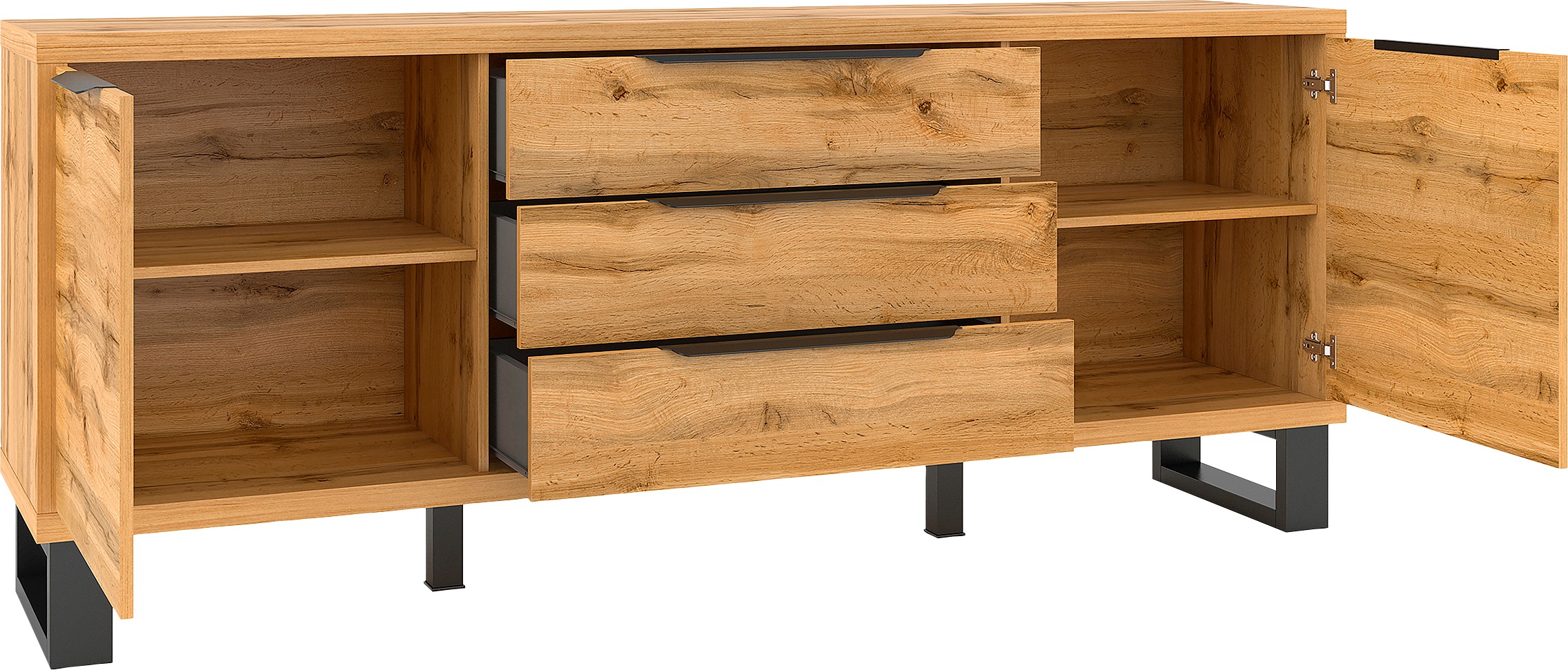 Helvetia Sideboard »Halle«, Breite ca.200 cm