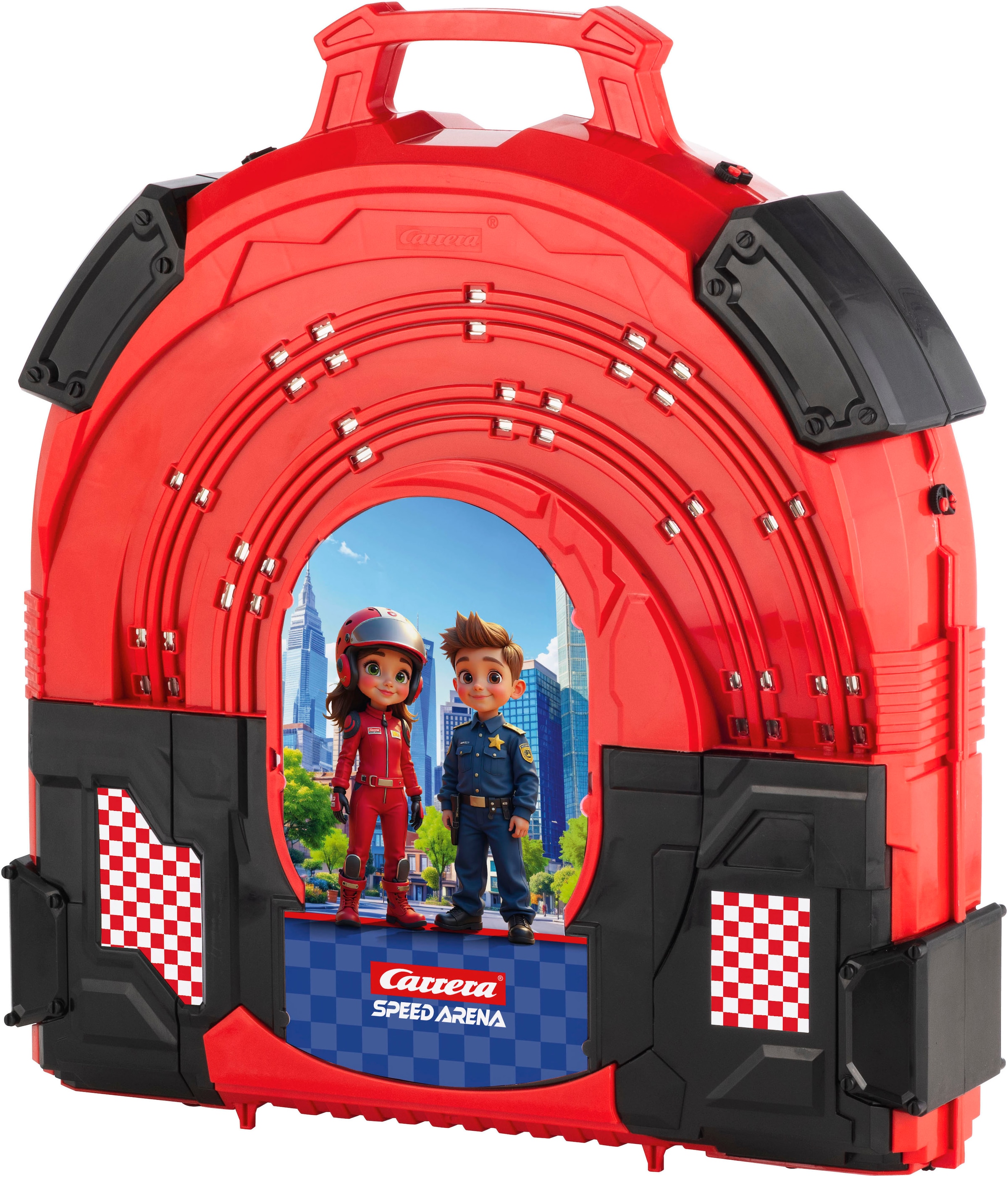 Carrera® Autorennbahn »Carrera SPEED ARENA Police Chase«