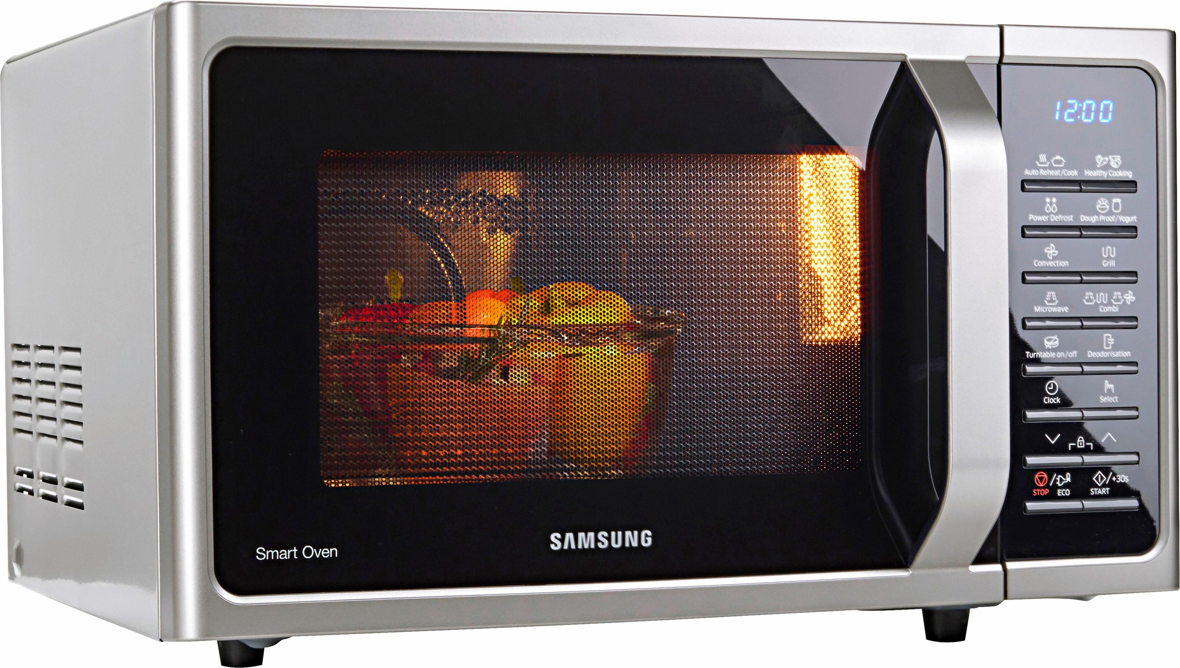 Samsung Mikrowelle MC28H5015CS/EN«, W Grill Heißluft, und | BAUR »MW5000 900 auf Rechnung