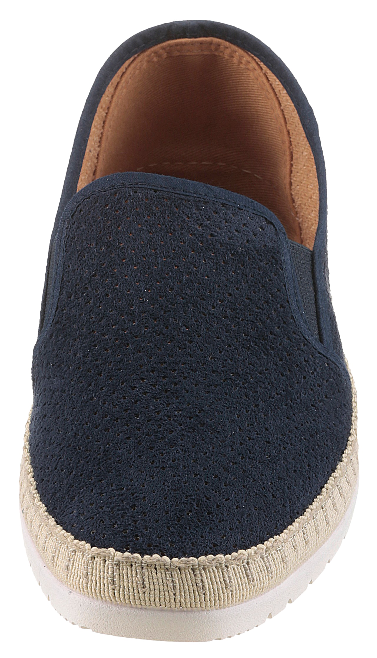 VERBENAS Slipper »Boris Hole Gallery«, Espadrilles, Sommerschuh, Freizeitschuh mit luftiger Perforierung