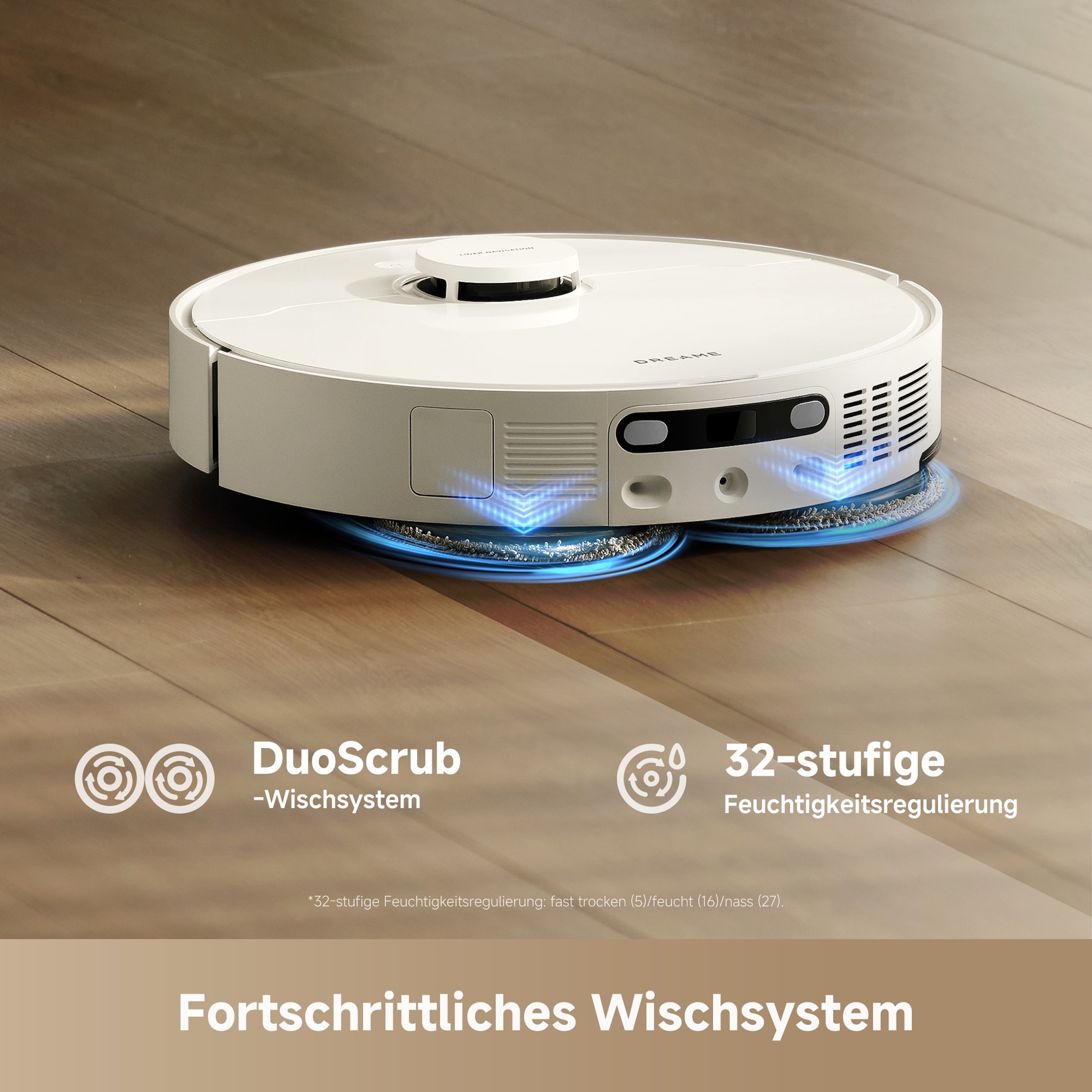Dreame Saugroboter »mit Wischfunktion L10s Ultra Gen 3 Set« mit Dual-Wischpads, mit flexiblen Roboterarmen, App-Steuerung