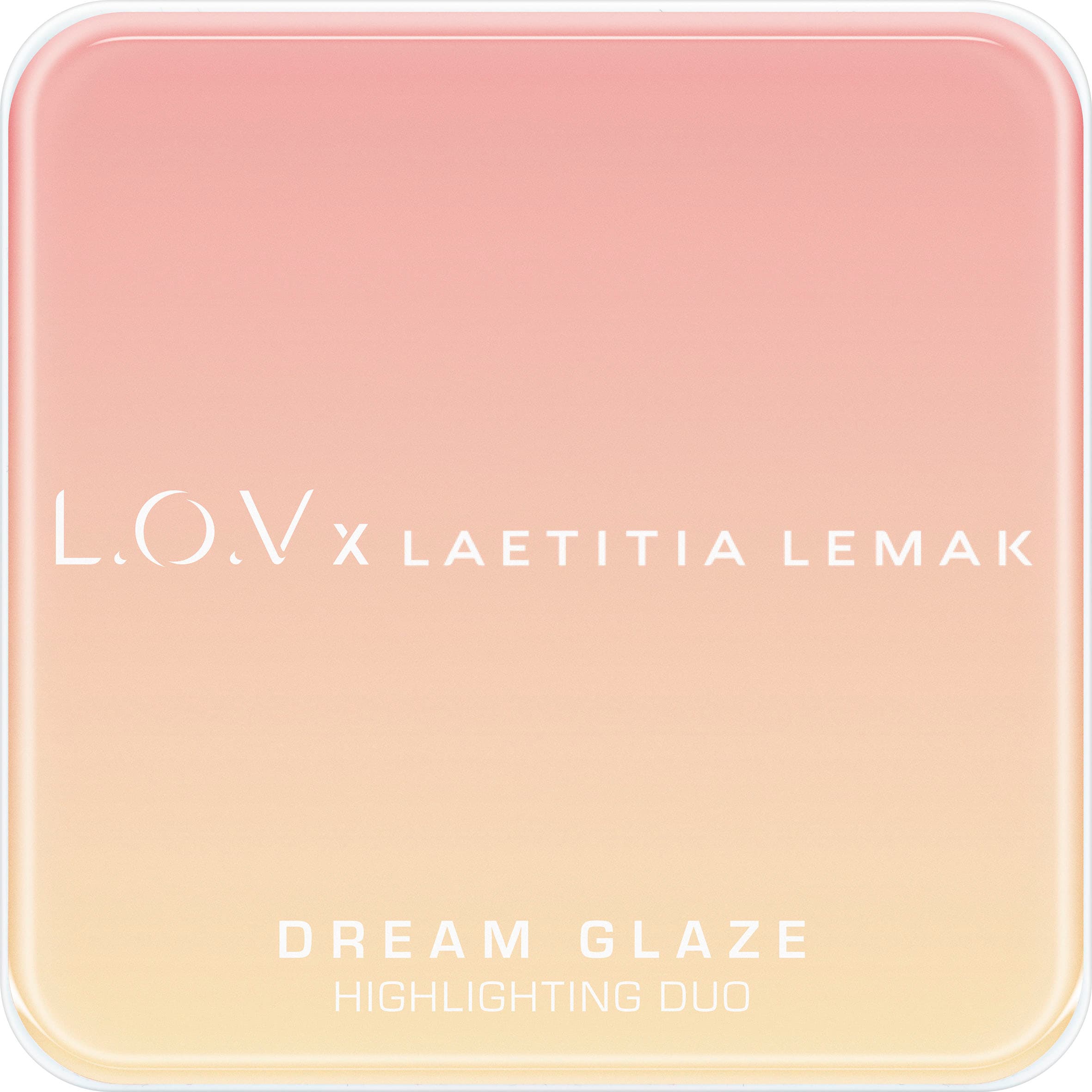 L.O.V Highlighter-Palette »L.O.V x LAETITIA LEMAK DREAM GLAZE Highlighting Duo«