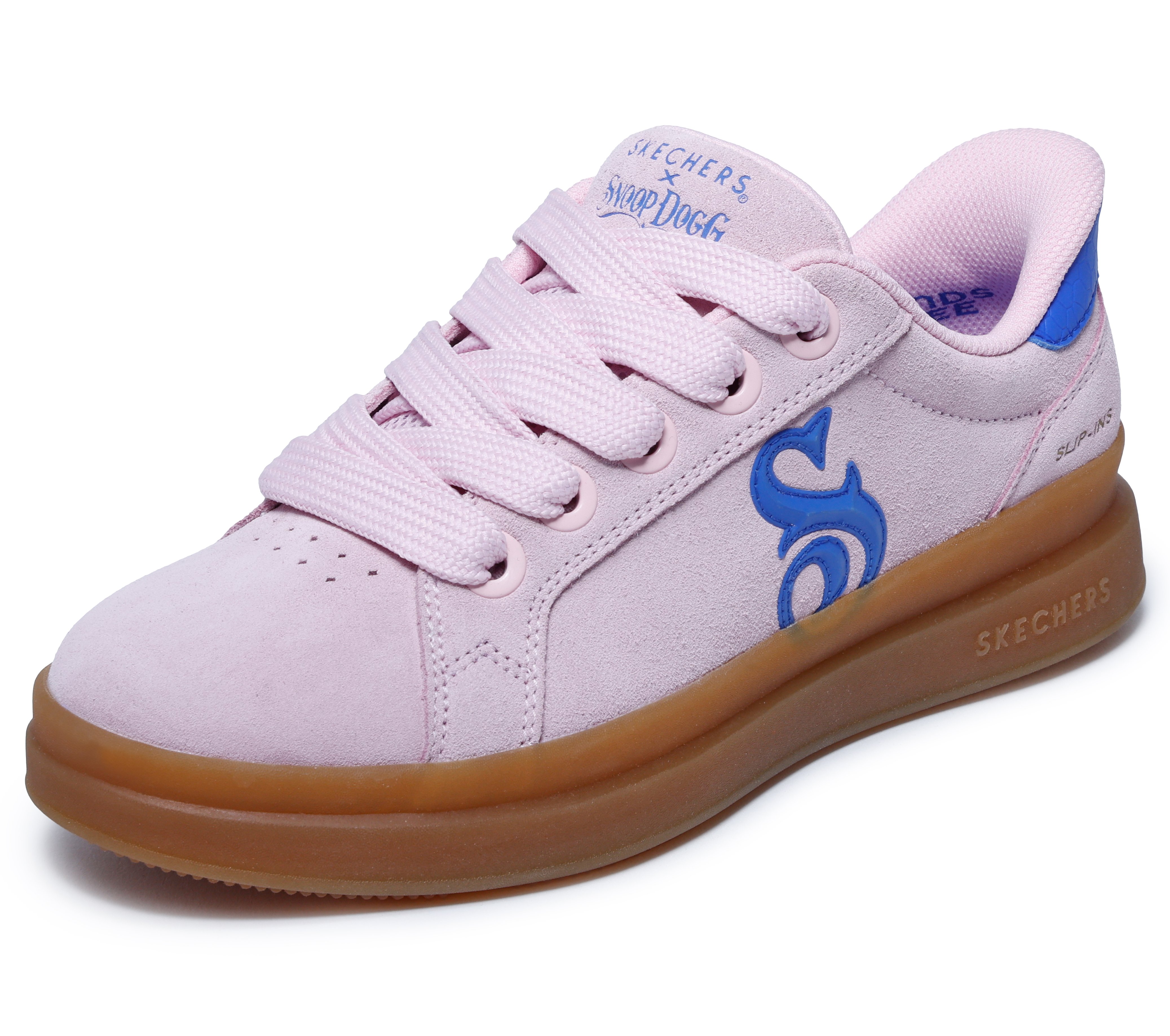 Skechers Sneaker "COURTSIDE-CALI GIRLZ" Basket-Sneaker, Schnürschuh mit Slip-Ins Funktion
