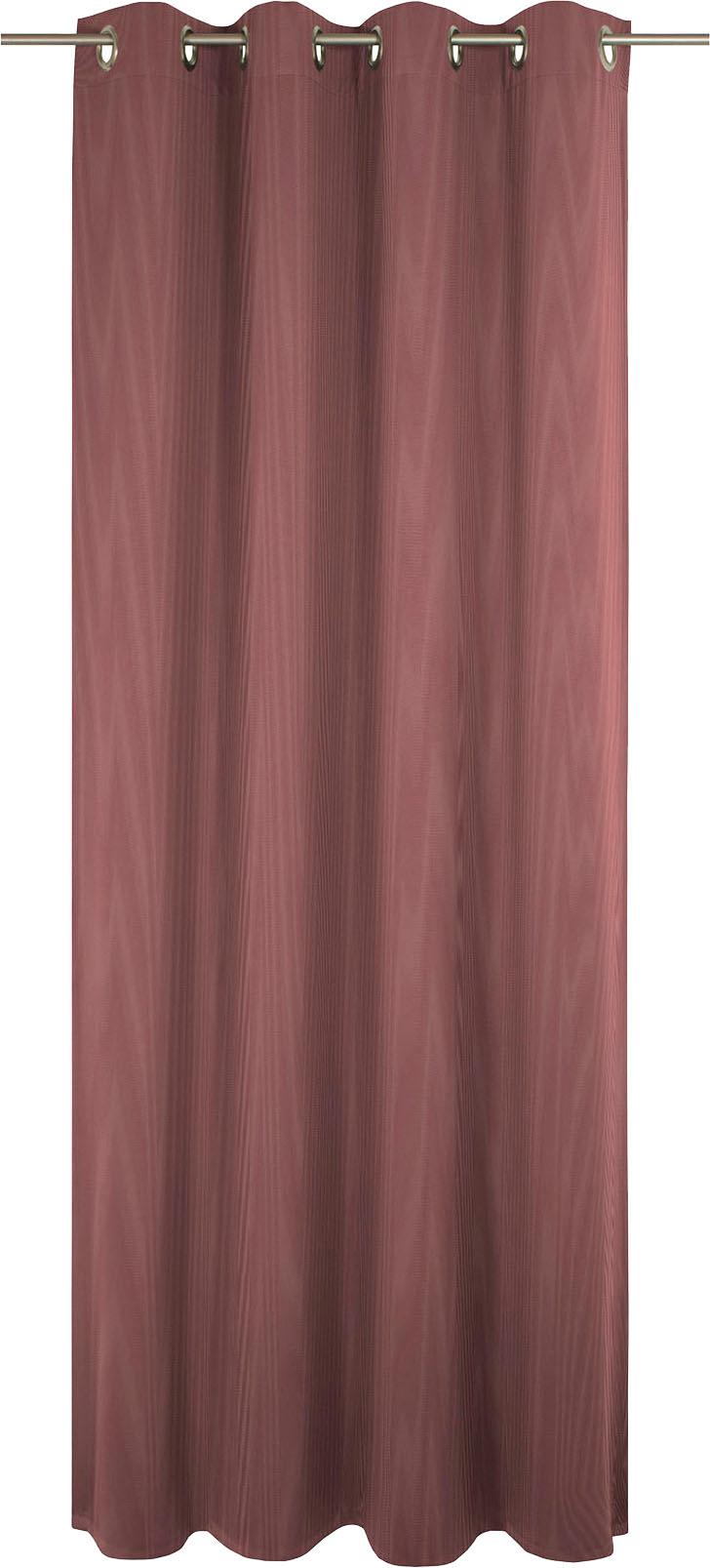 Adam Vorhang "Uni Collection light" Ösen 1 Stk. tlg. aus 100% Bio-Baumwolle, Vorhang nach Wunschmaß
