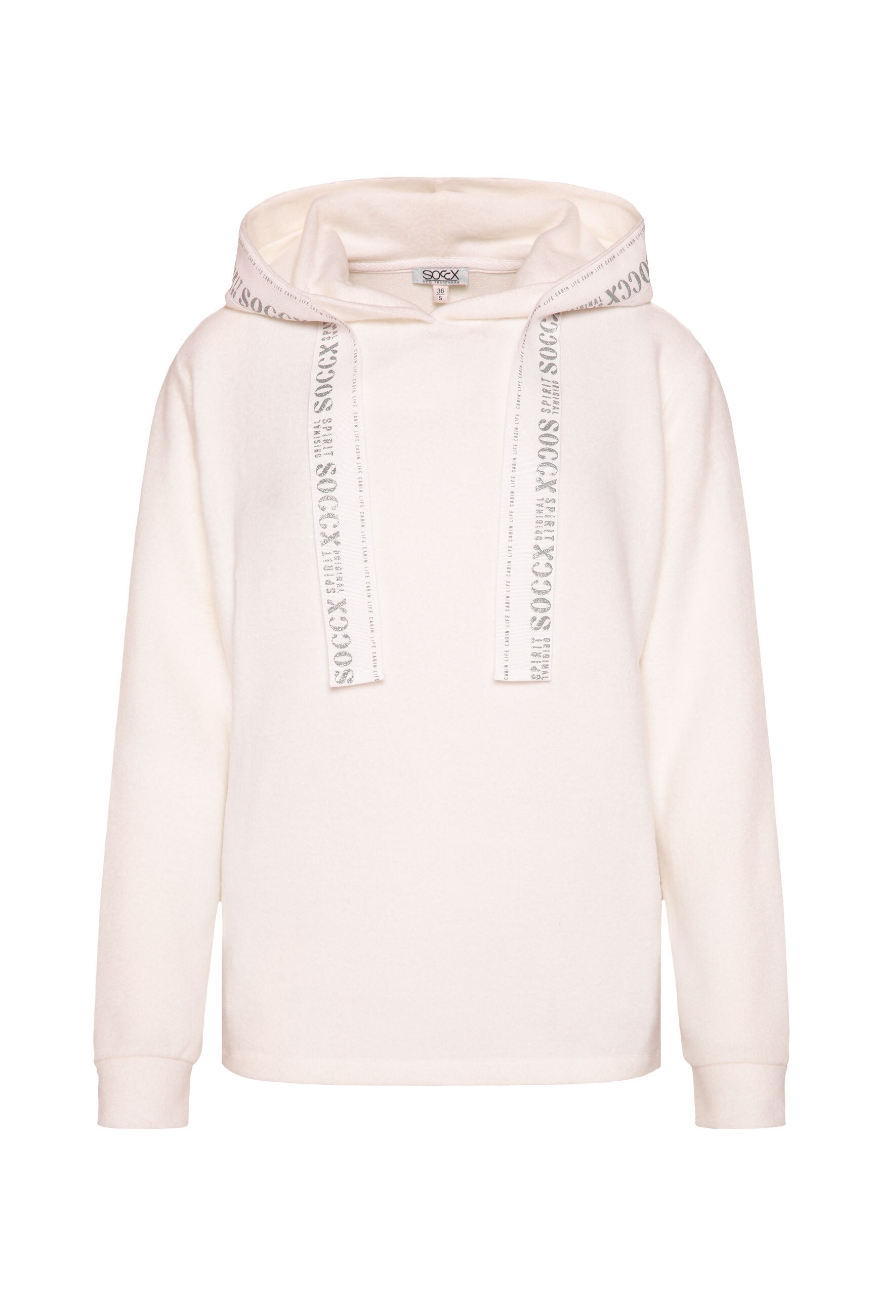 SOCCX Kapuzenpullover, aus Feinstrick