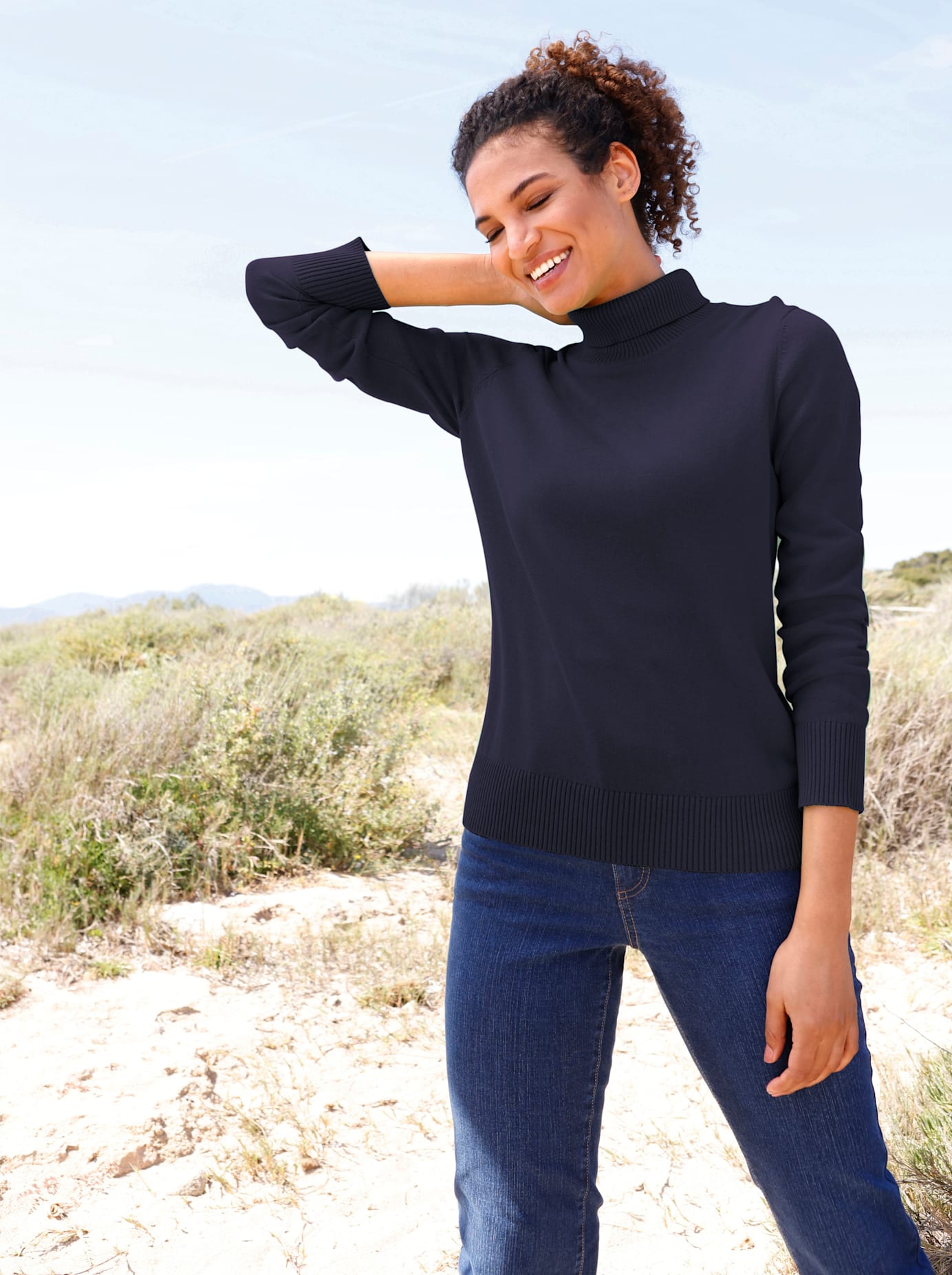 Casual Looks Rollkragenpullover "Pullover"