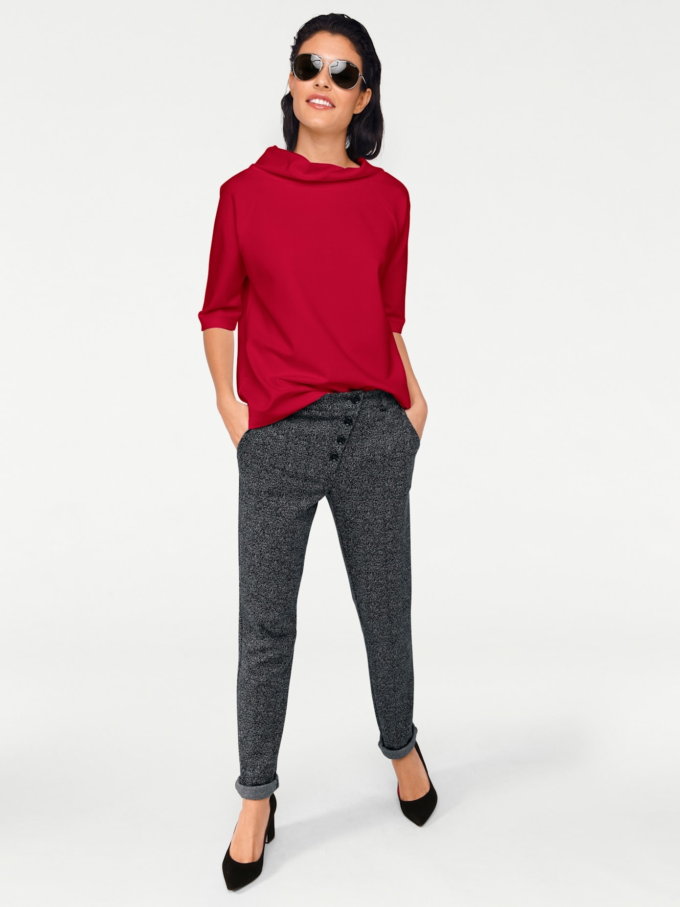 heine Oversize-Shirt "Oversized Shirt" 1 Stk. tlg. günstig online kaufen