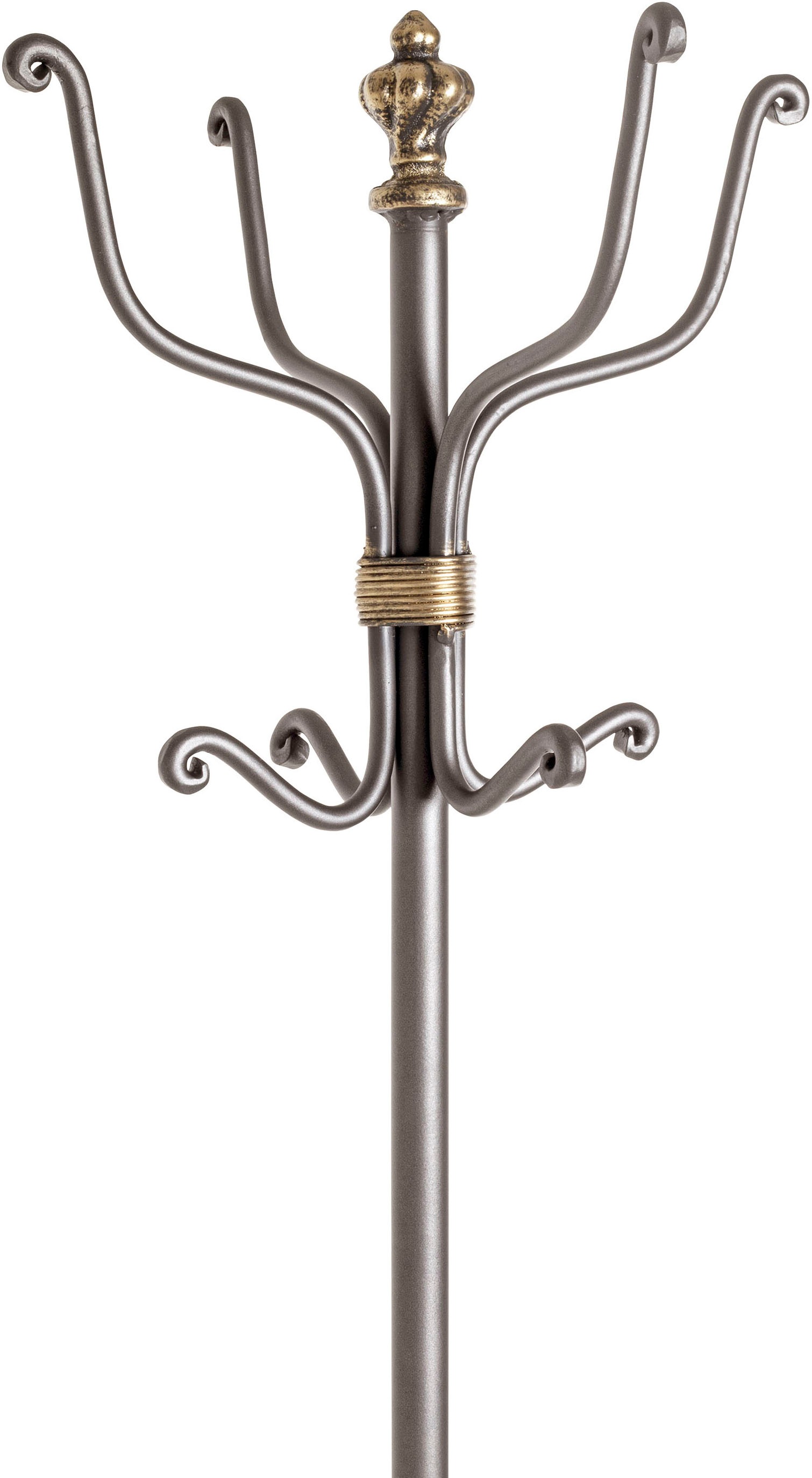 HAKU Garderobenständer »Kleiderständer, Standgarderobe« freiform - aus Metall Anthrazit - Ø/H 46/180 cm