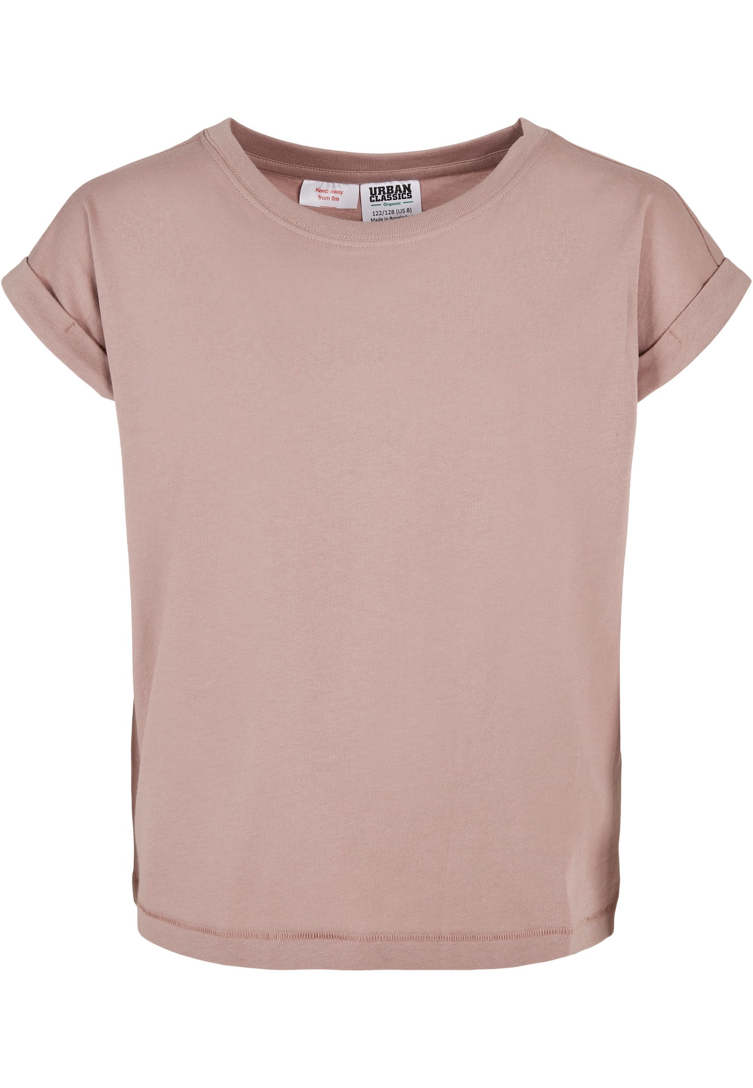 URBAN CLASSICS T-Shirt »Kinder Girls Organic Extended Shoulder Tee«, (1 tlg.)  online bestellen | BAUR