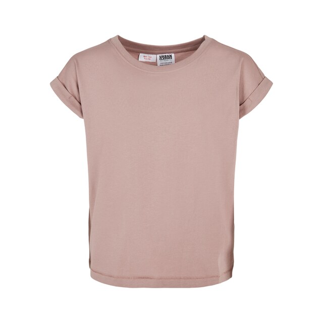 URBAN CLASSICS T-Shirt »Kinder Girls Organic Extended Shoulder Tee«, (1 tlg.)  online bestellen | BAUR