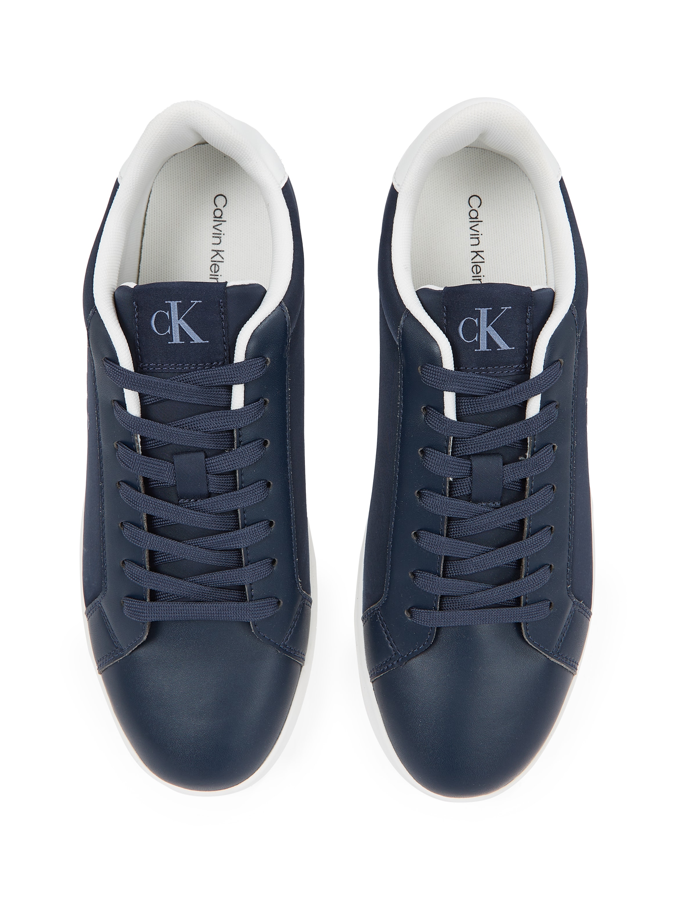 Calvin Klein Jeans Plateausneaker »3 CUPSOLE PU«, Freizeitschuh, Halbschuh, Schnürschuh mit gepolstertem Schaftrand